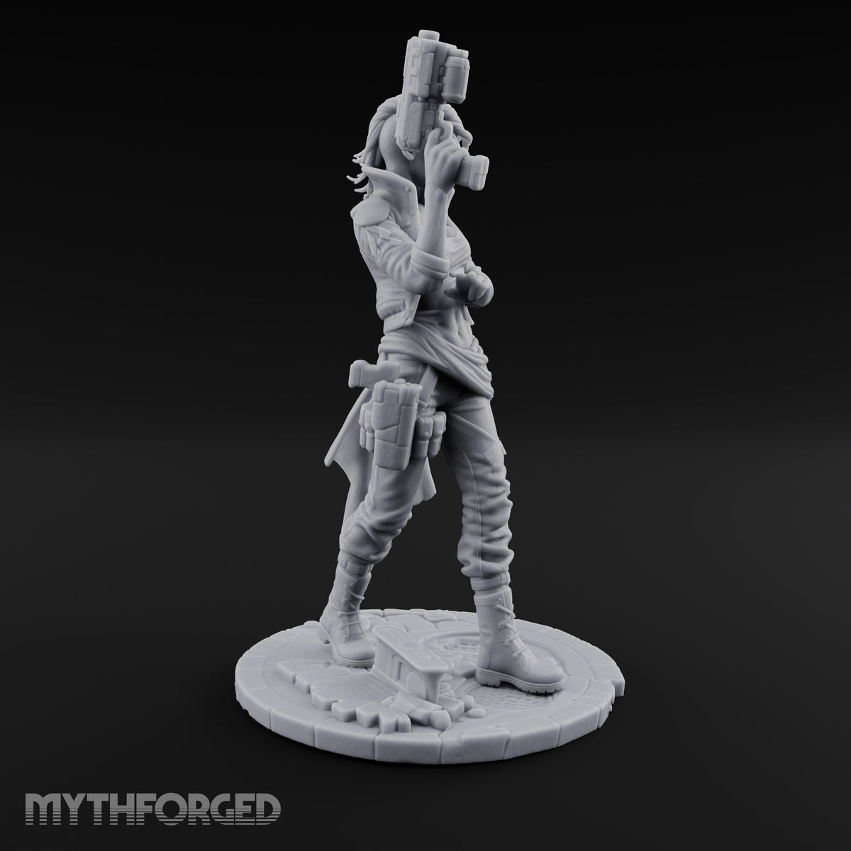 Loaded Barrels Human Mercenary B