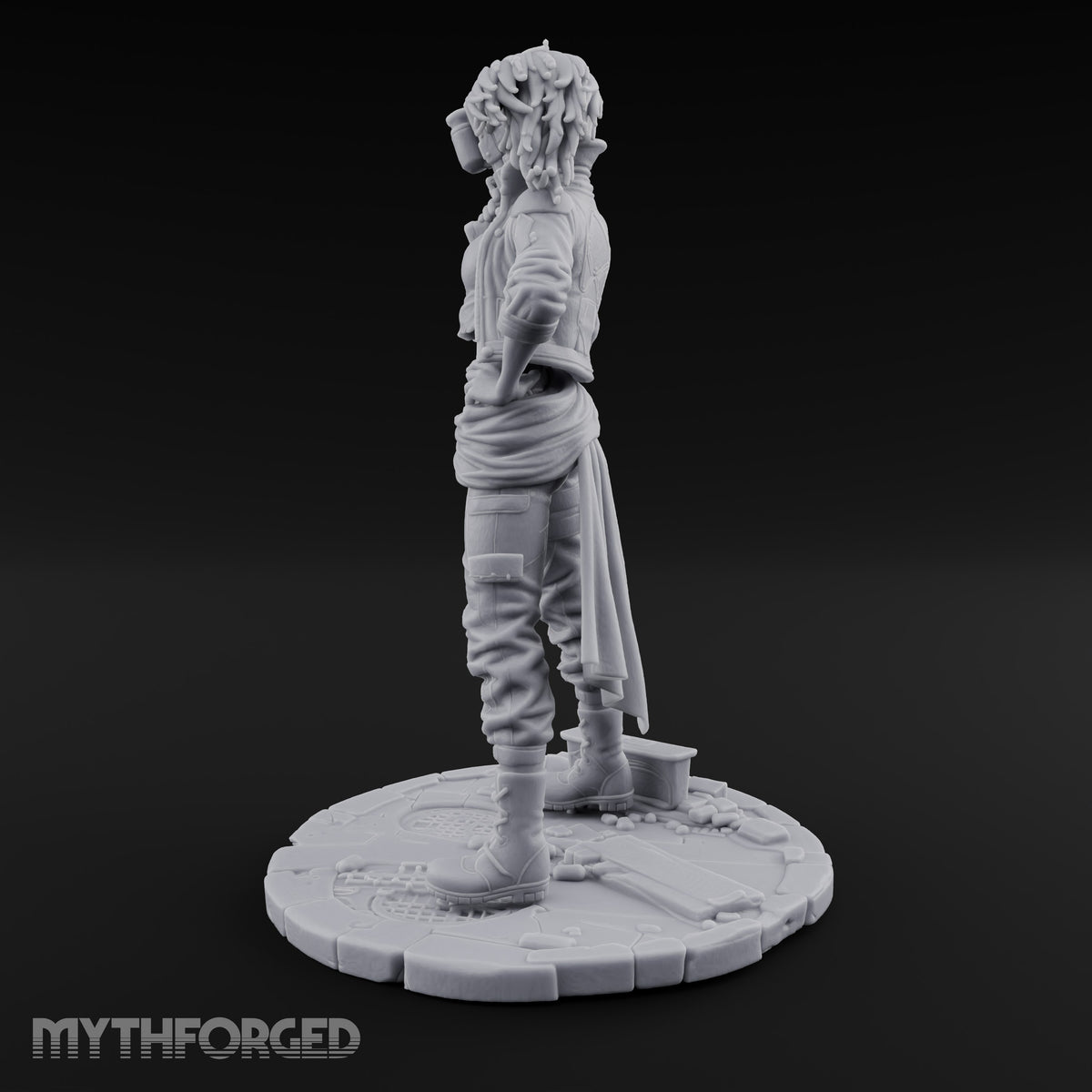 Loaded Barrels Human Mercenary C