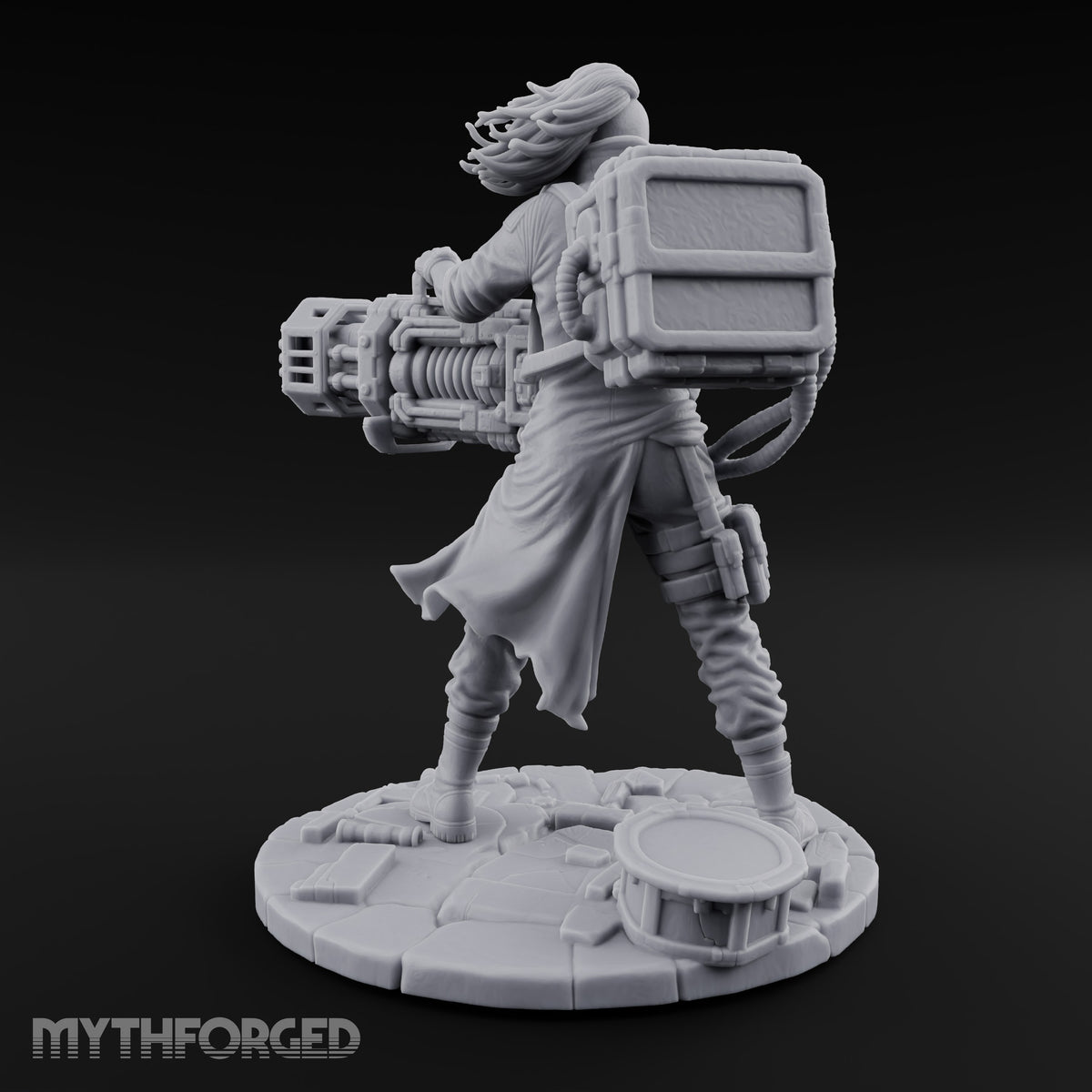 Loaded Barrels Human Mercenary I