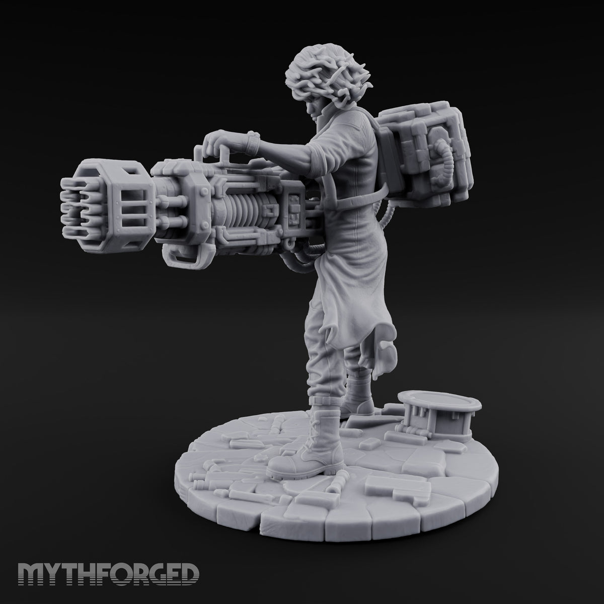 Loaded Barrels Human Mercenary I