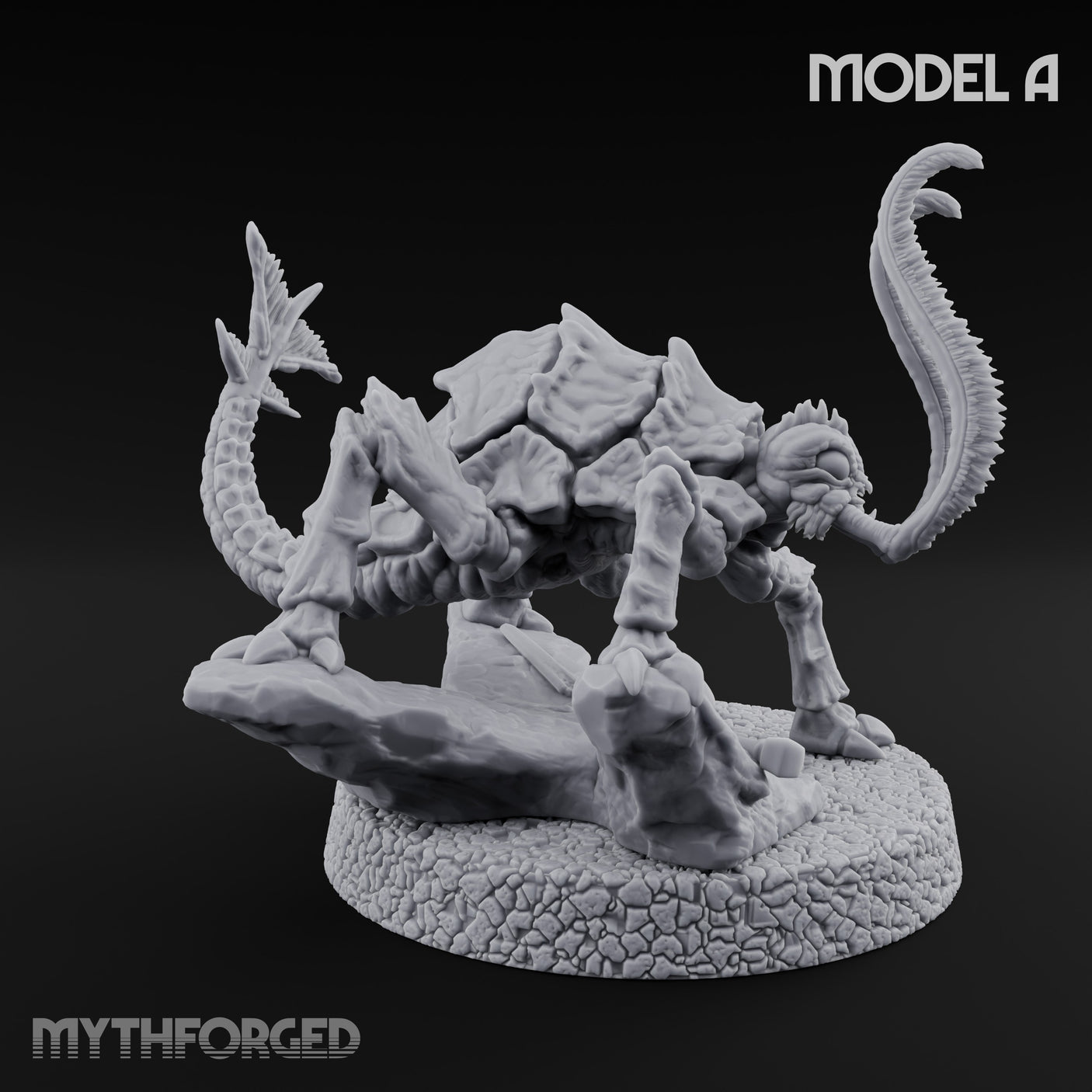 Antennae Twitching Rust Monster A Miniature for Dungeons and Dragons, Pathfinder or other TTRPGs