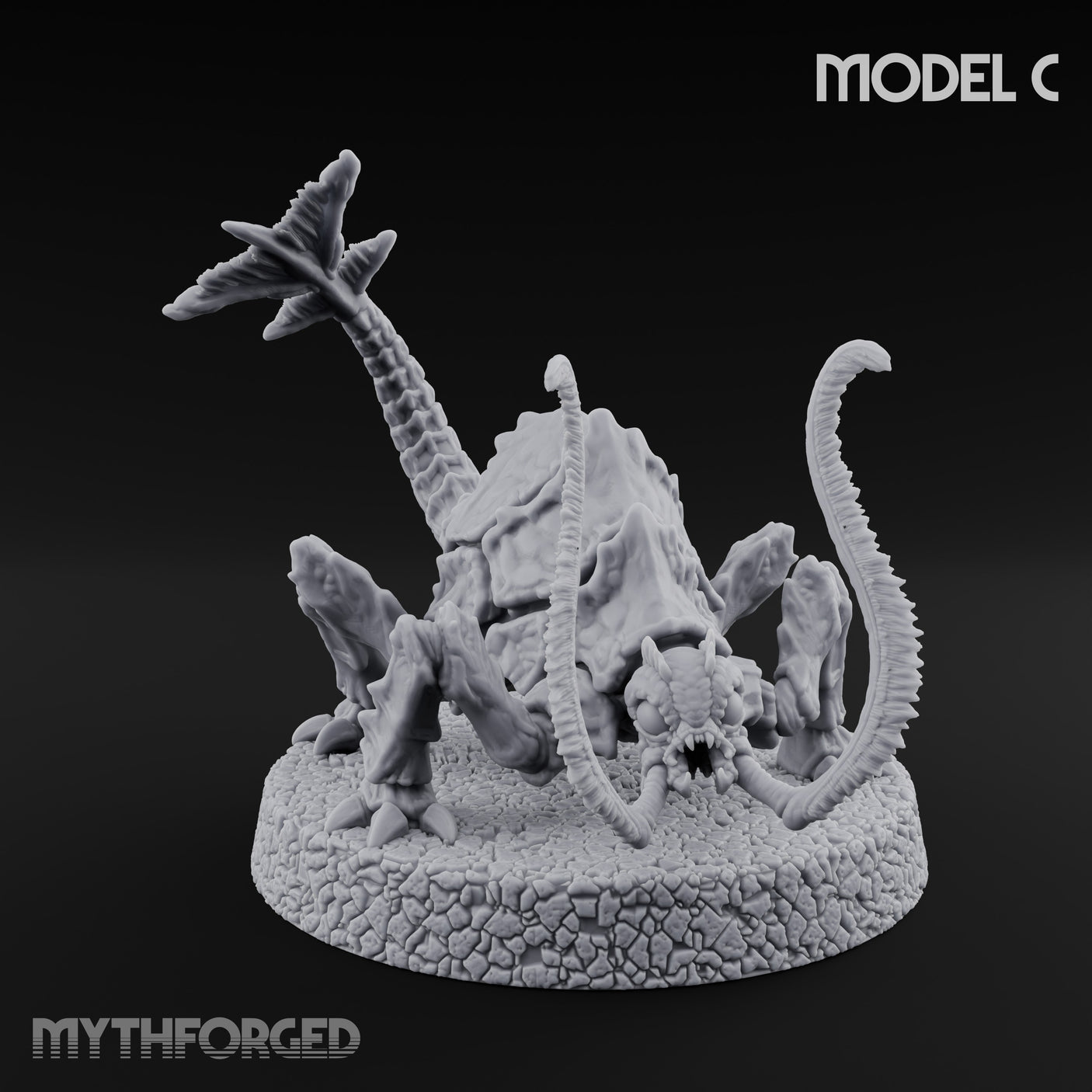 Antennae Twitching Rust Monster C Miniature for Dungeons and Dragons, Pathfinder or other TTRPGs