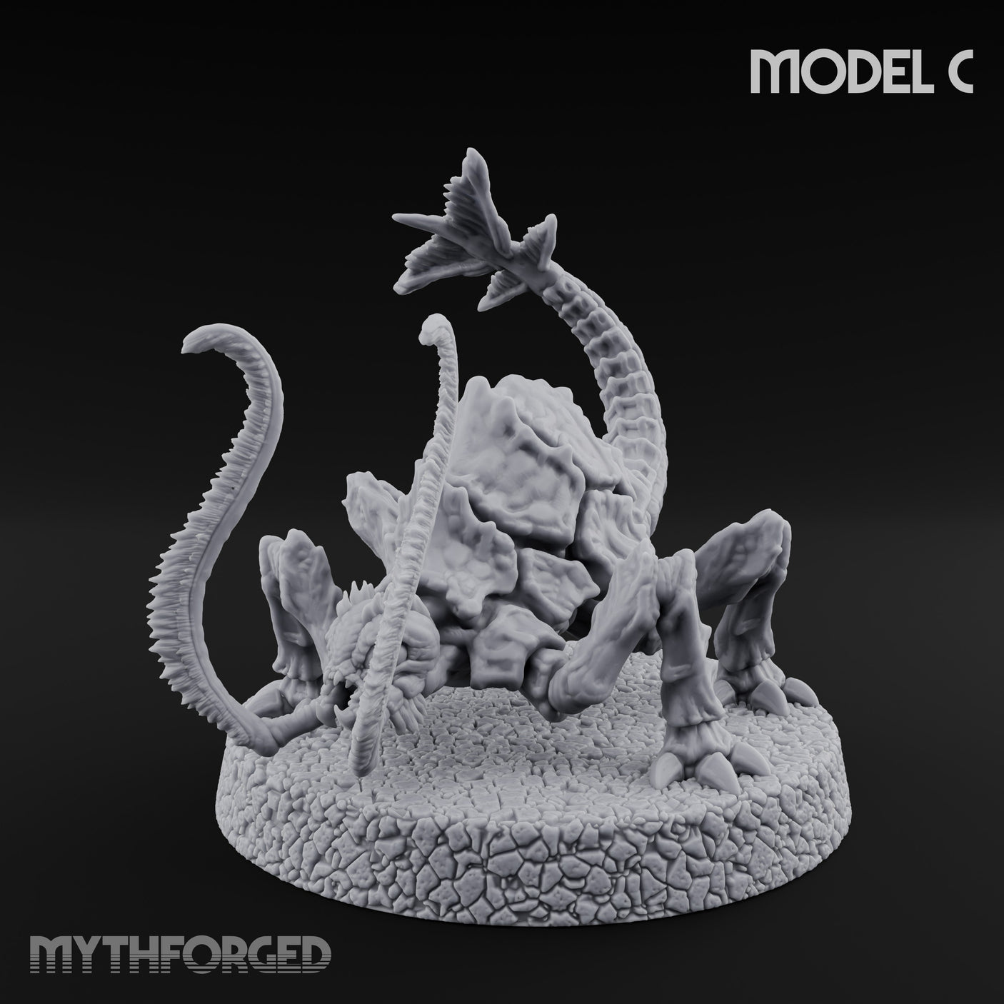 Antennae Twitching Rust Monster C Miniature for Dungeons and Dragons, Pathfinder or other TTRPGs