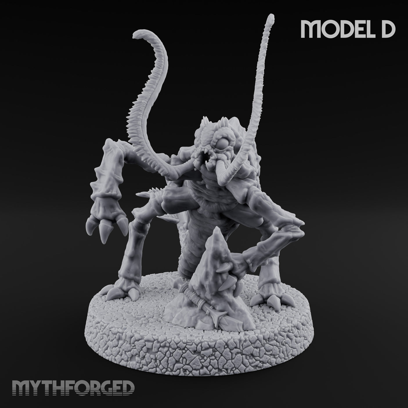 Antennae Twitching Rust Monster D Miniature for Dungeons and Dragons, Pathfinder or other TTRPGs