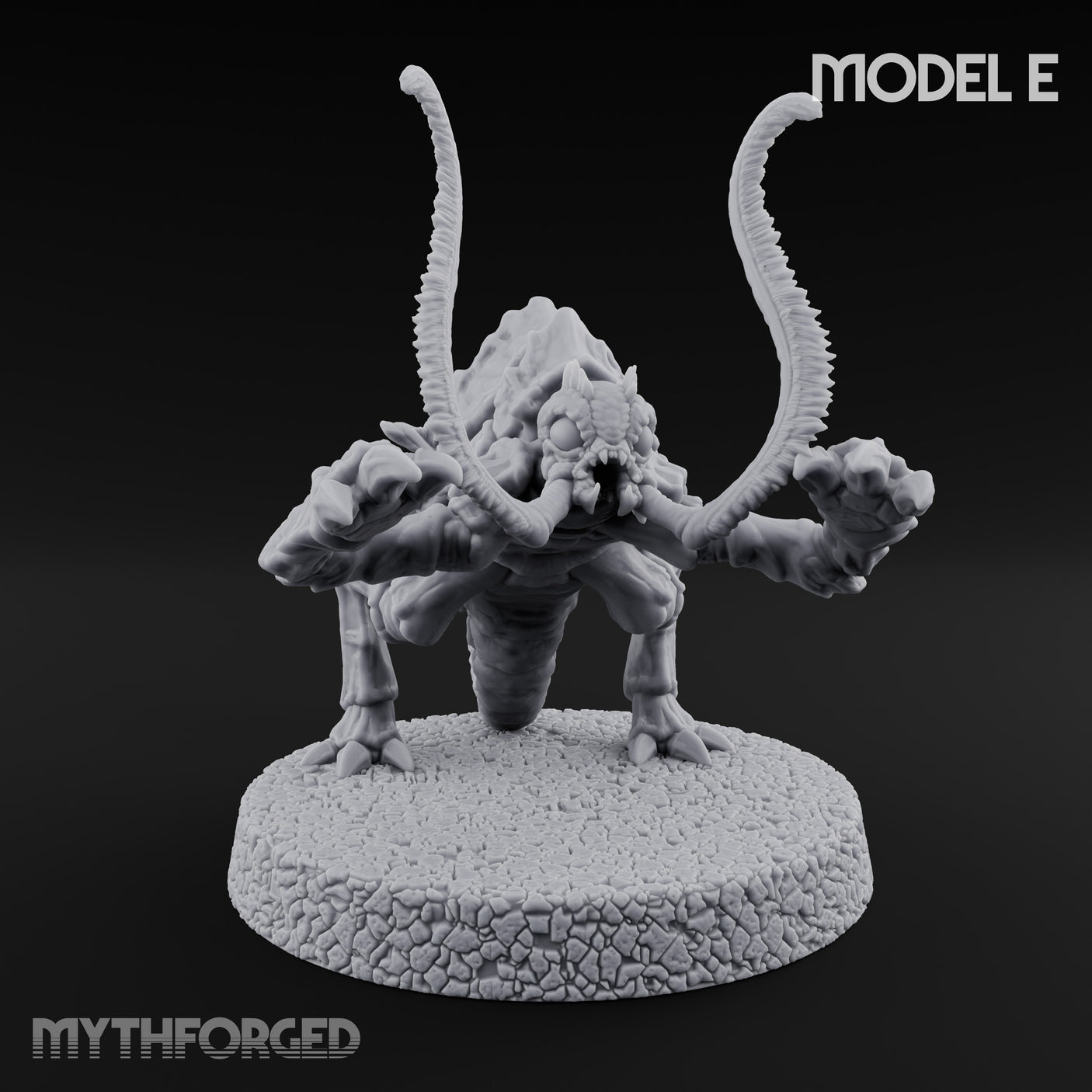 Antennae Twitching Rust Monster E Miniature for Dungeons and Dragons, Pathfinder or other TTRPGs
