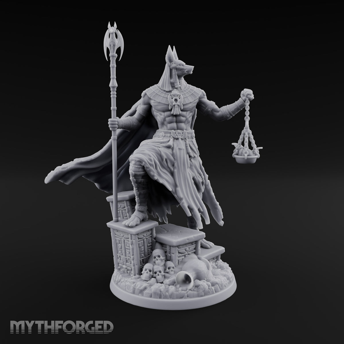 The Scales Already Know Gnoll Jackal-Headed Judge