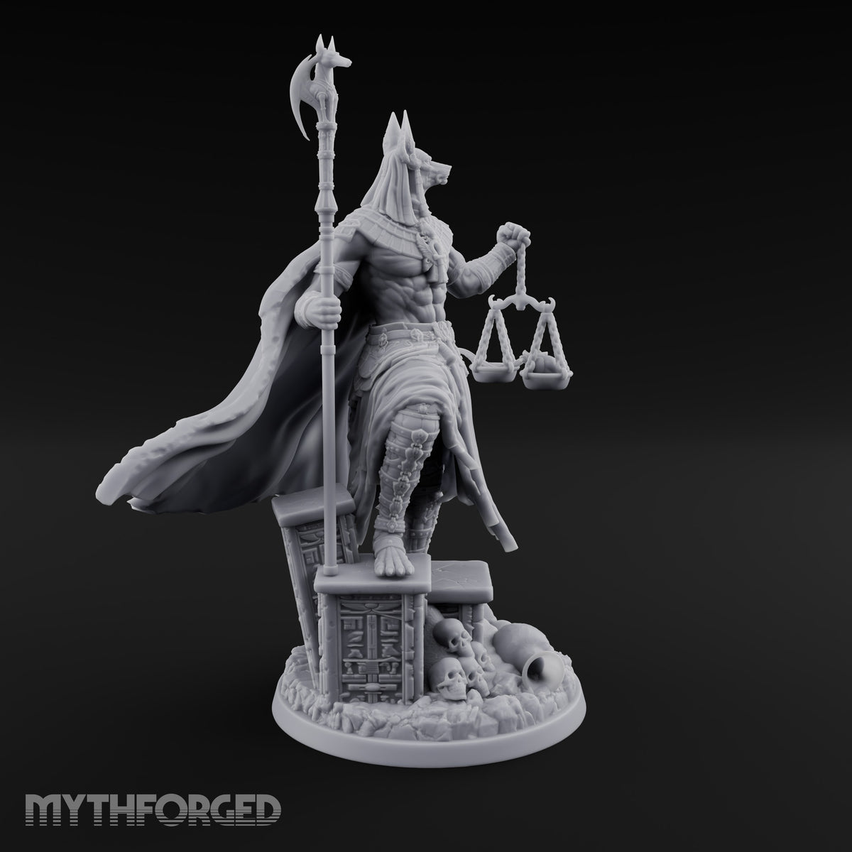 The Scales Already Know Gnoll Jackal-Headed Judge