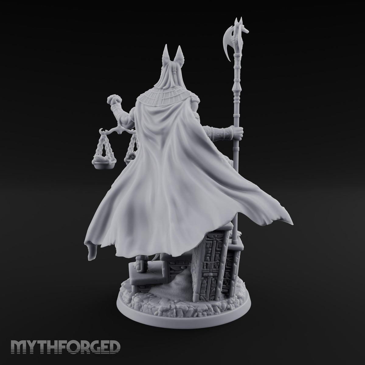 The Scales Already Know Gnoll Jackal-Headed Judge