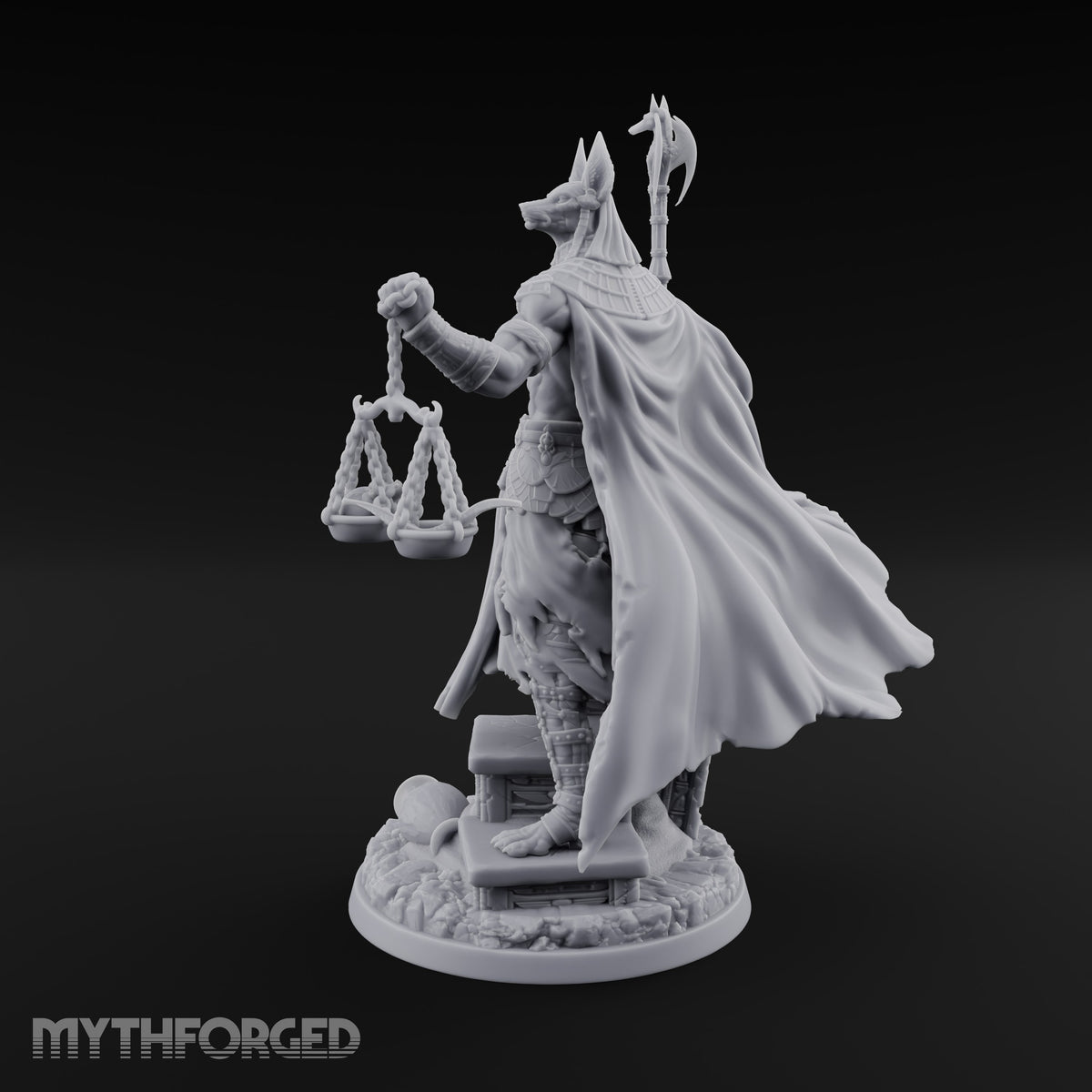 The Scales Already Know Gnoll Jackal-Headed Judge