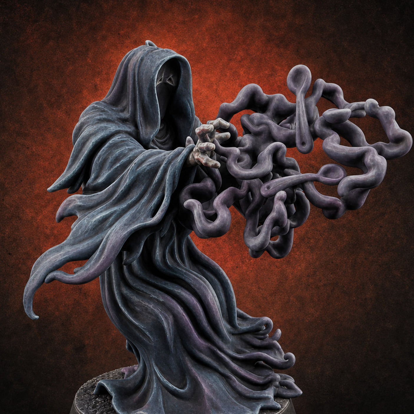 Tendrils Lashing Flinching Spectre B — painted concept preview (miniature supplied unpainted)