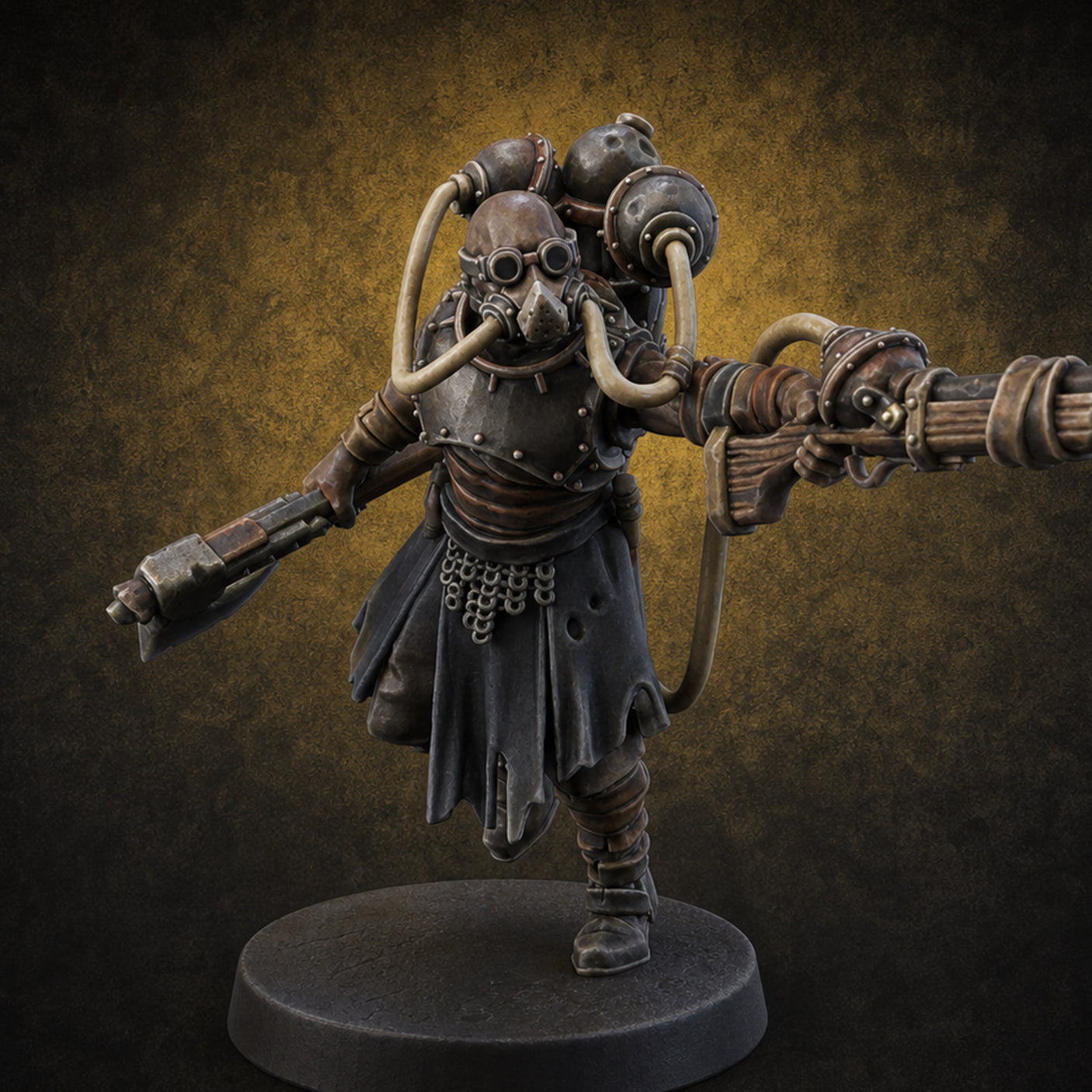 Enhanced Human Artificers A Miniature for Dungeons and Dragons, Pathfinder or other TTRPGs