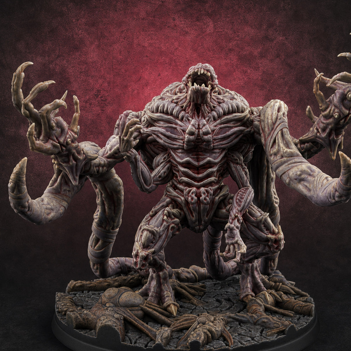 Fangs Dripping Menace Star Spawn Manglers B Miniature for Dungeons and Dragons, Pathfinder or other TTRPGs