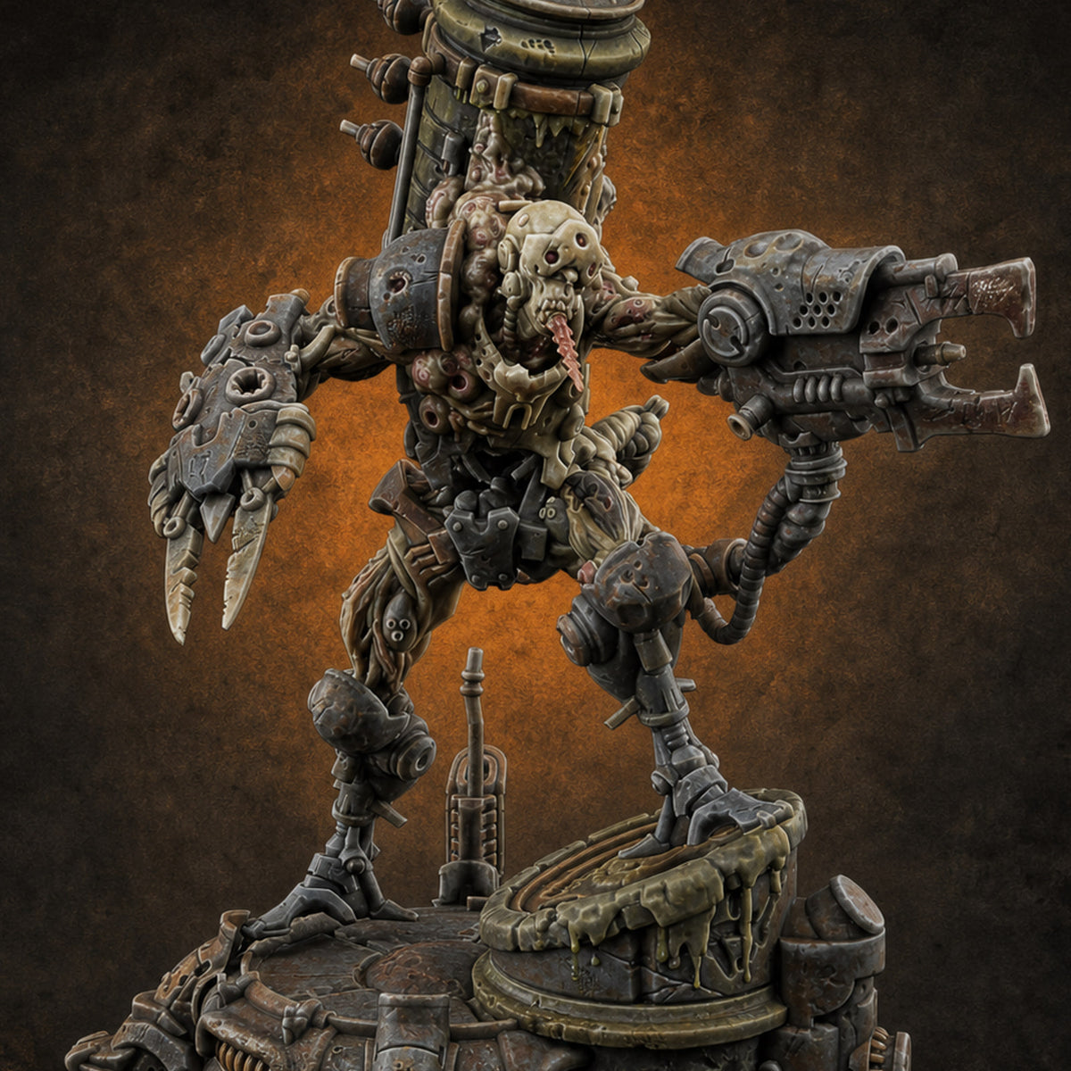 Junk Hoarding Necrolinked Wight B Miniature for Dungeons and Dragons, Pathfinder or other TTRPGs