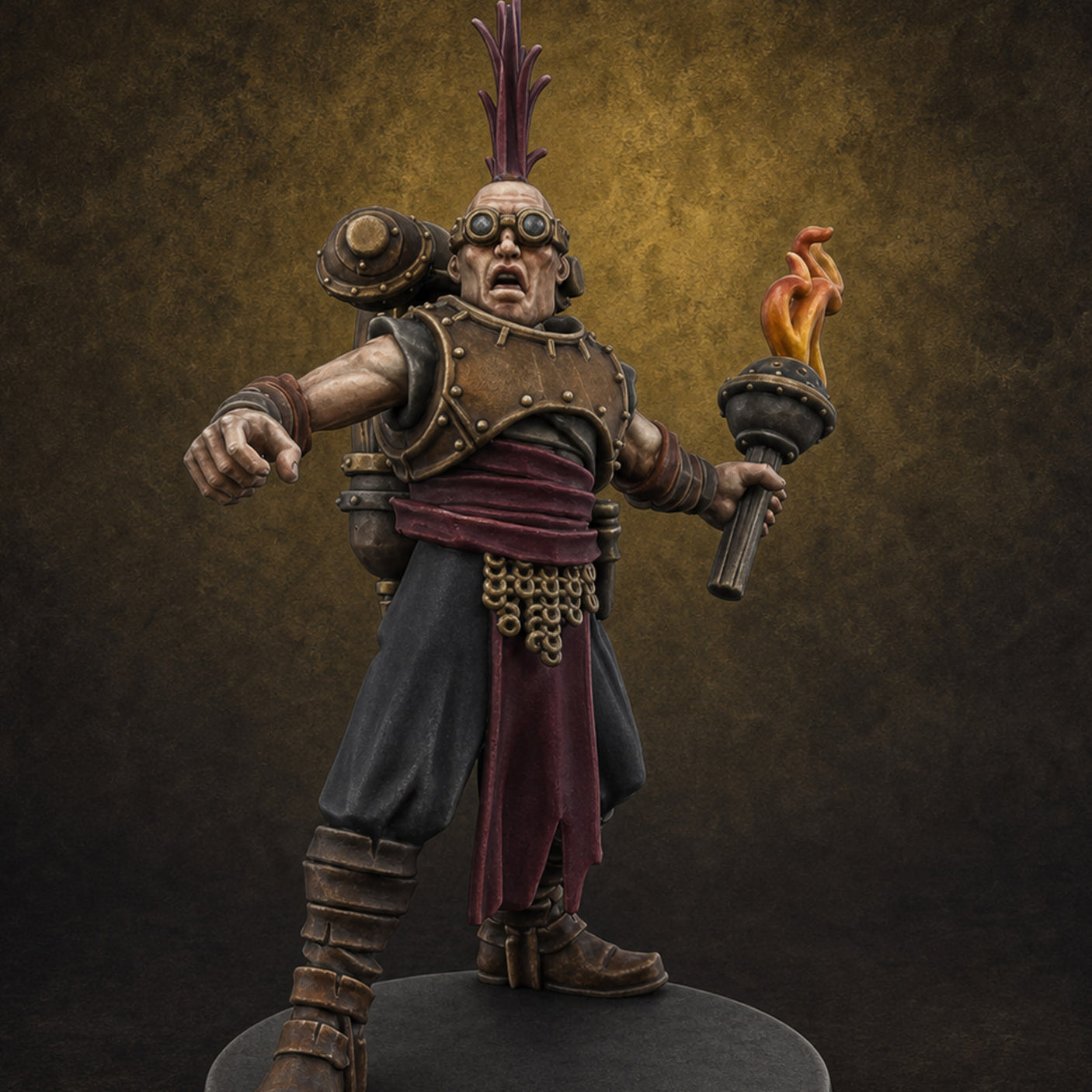 Enhanced Human Artificers C Miniature for Dungeons and Dragons, Pathfinder or other TTRPGs