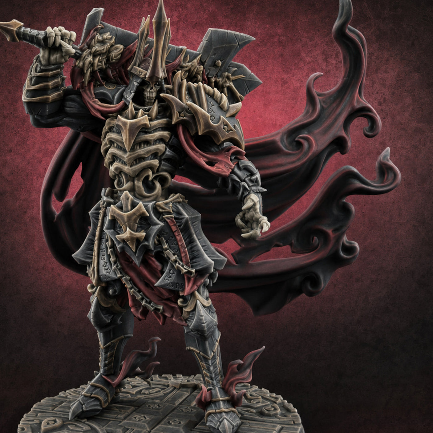 Robes Billowing Menacingly Specter Lord — painted concept preview (miniature supplied unpainted)