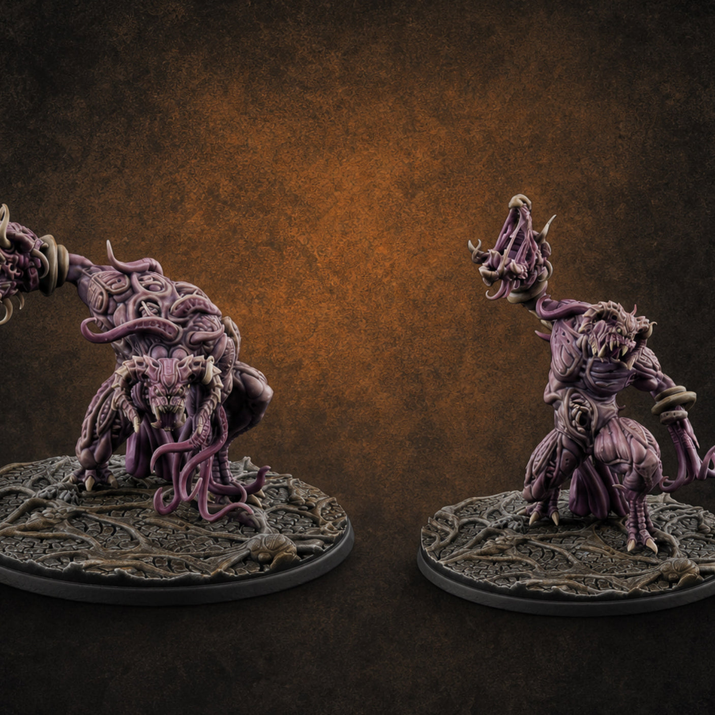 Tentacles Writhing Star Spawn Despoilers — painted concept preview (miniature supplied unpainted)