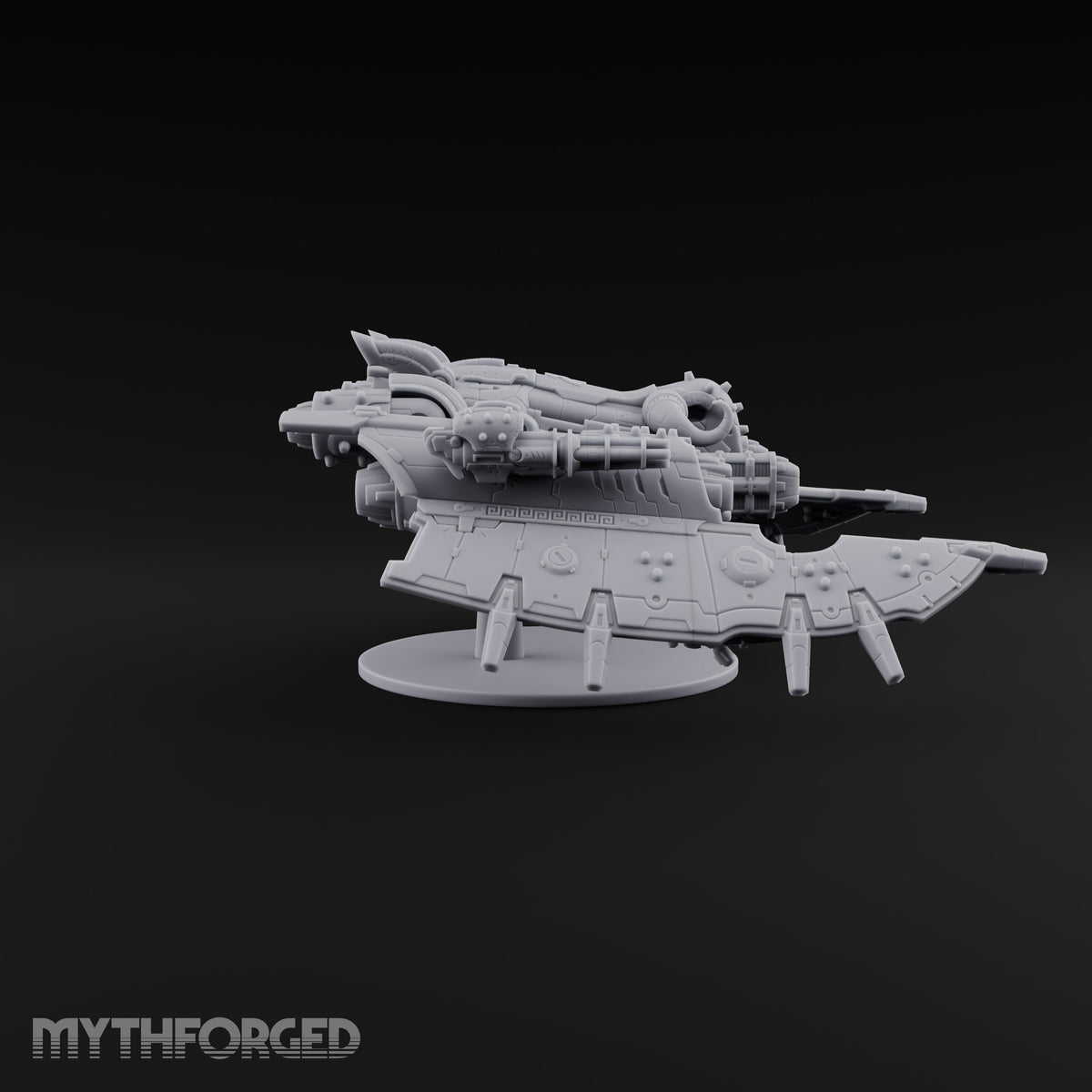 Quad Thrusters, Unhurried Arrival Aerial Gunship Construct