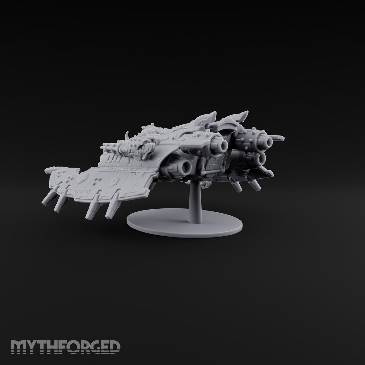 Quad Thrusters, Unhurried Arrival Aerial Gunship Construct