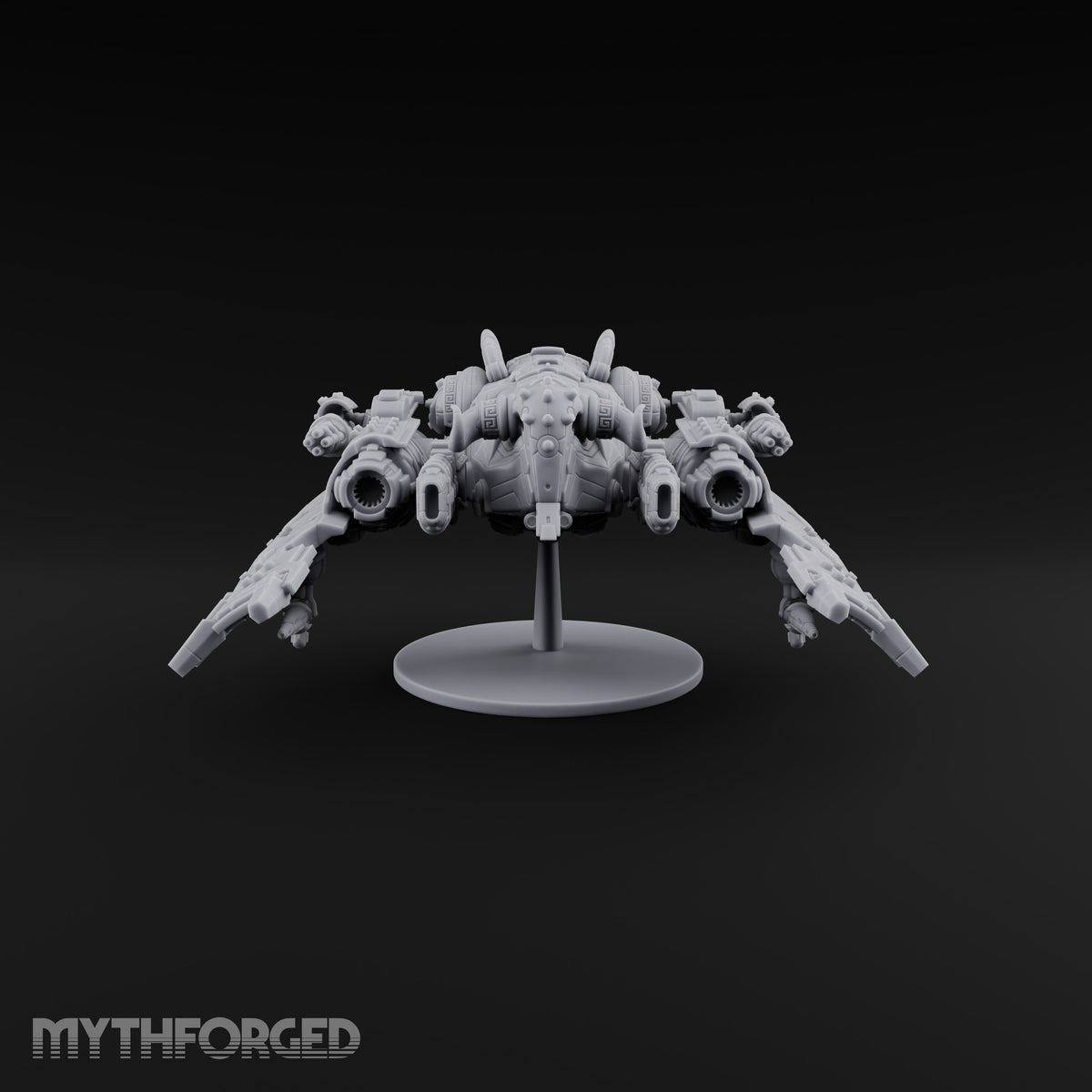 Quad Thrusters, Unhurried Arrival Aerial Gunship Construct