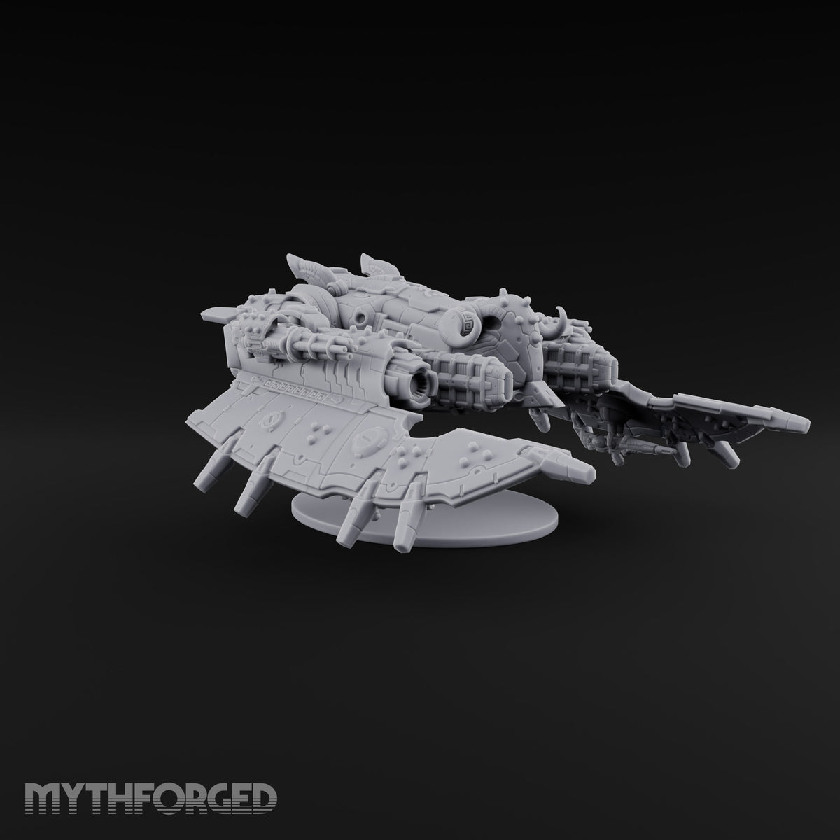 Quad Thrusters, Unhurried Arrival Aerial Gunship Construct