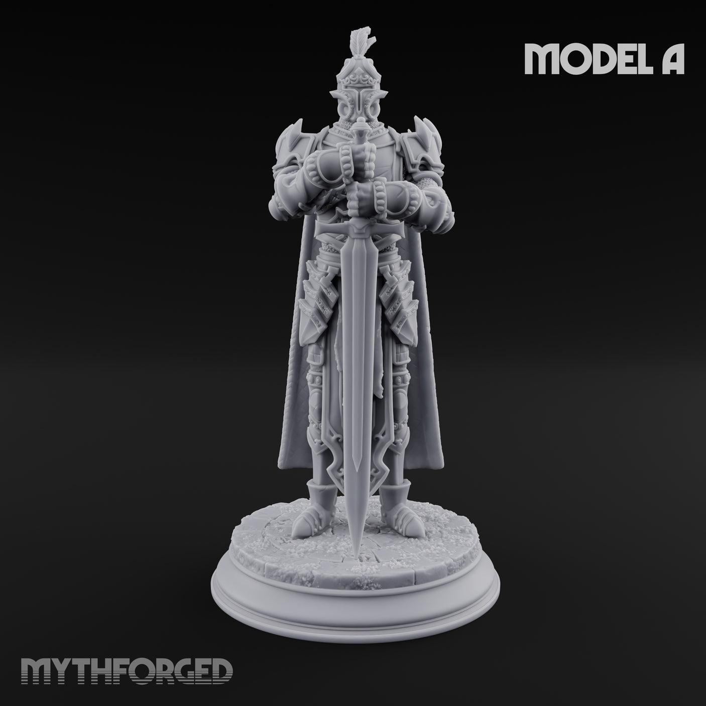 Trio Of Blades Animated Armor Knights Miniature for Dungeons and Dragons, Pathfinder or other TTRPGs