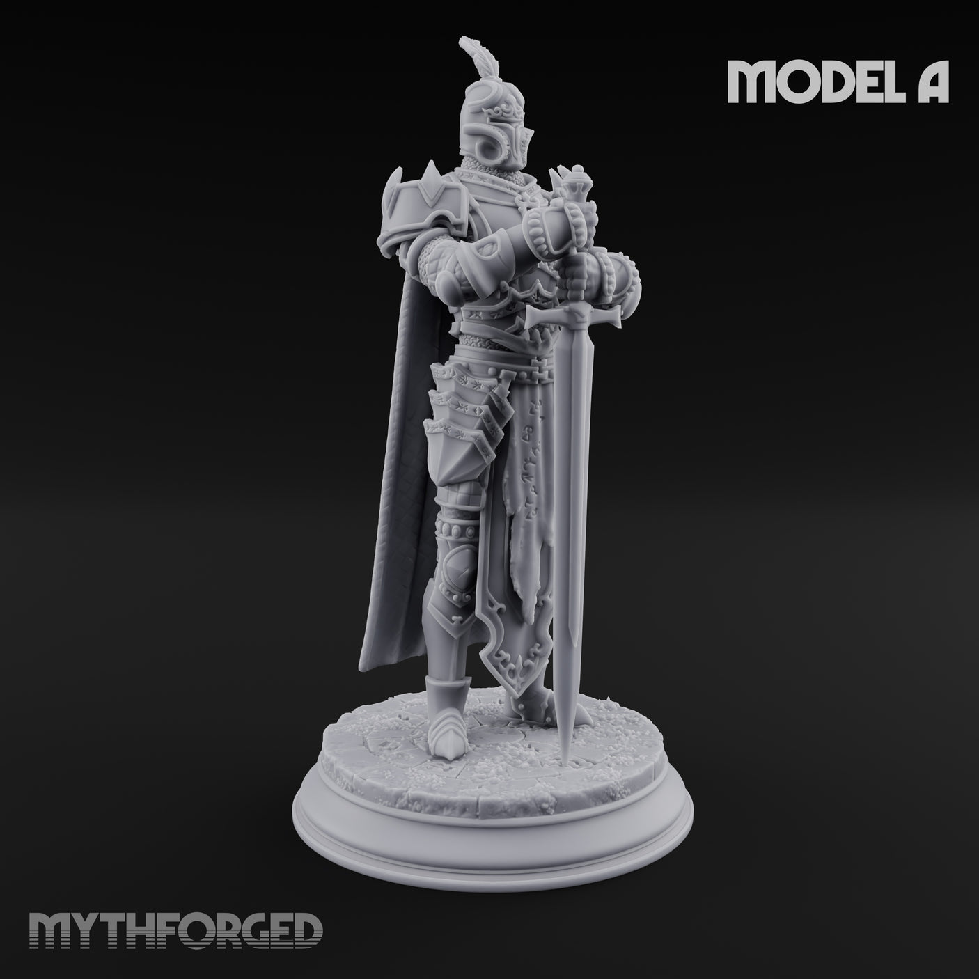 Trio Of Blades Animated Armor Knights Miniature for Dungeons and Dragons, Pathfinder or other TTRPGs