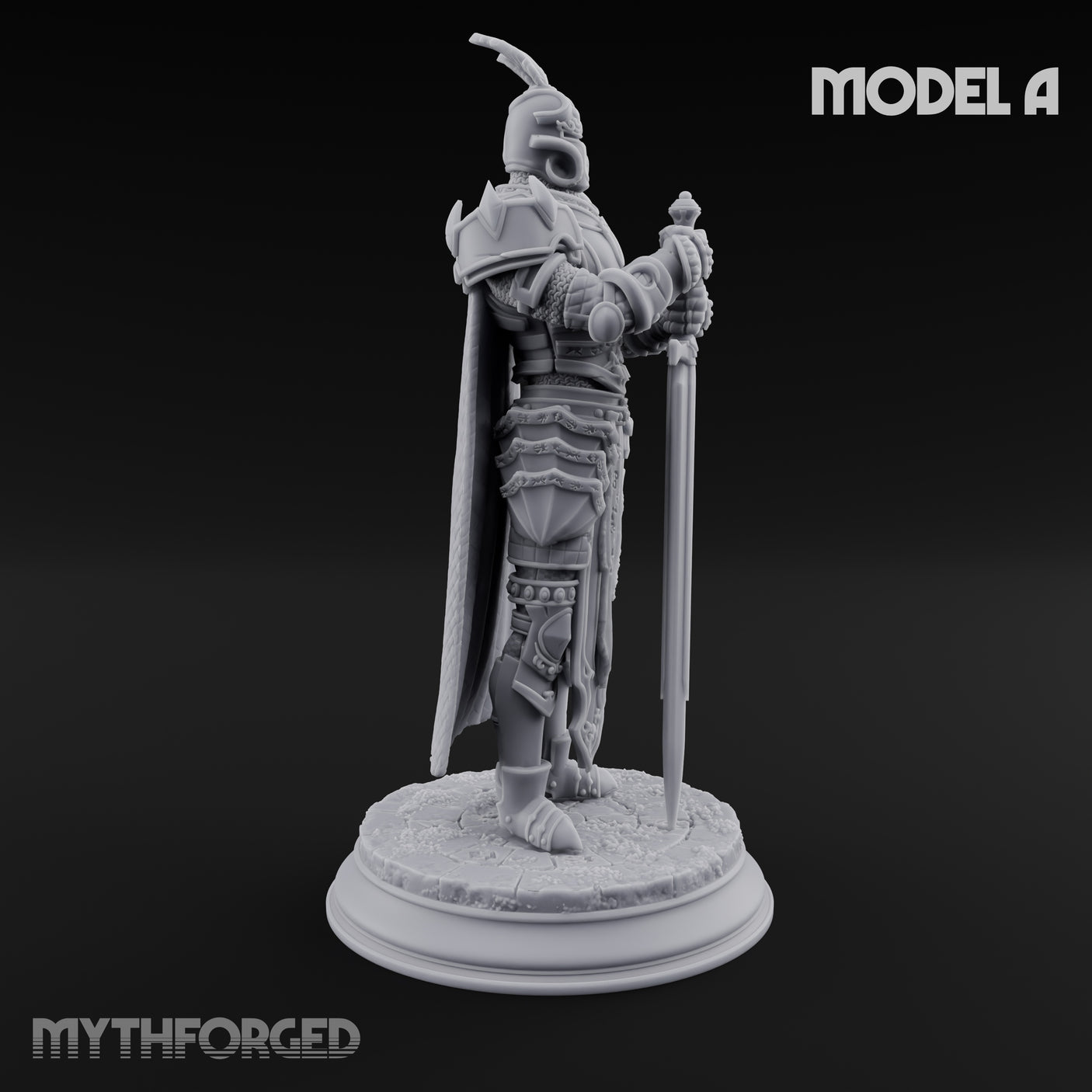 Trio Of Blades Animated Armor Knights Miniature for Dungeons and Dragons, Pathfinder or other TTRPGs