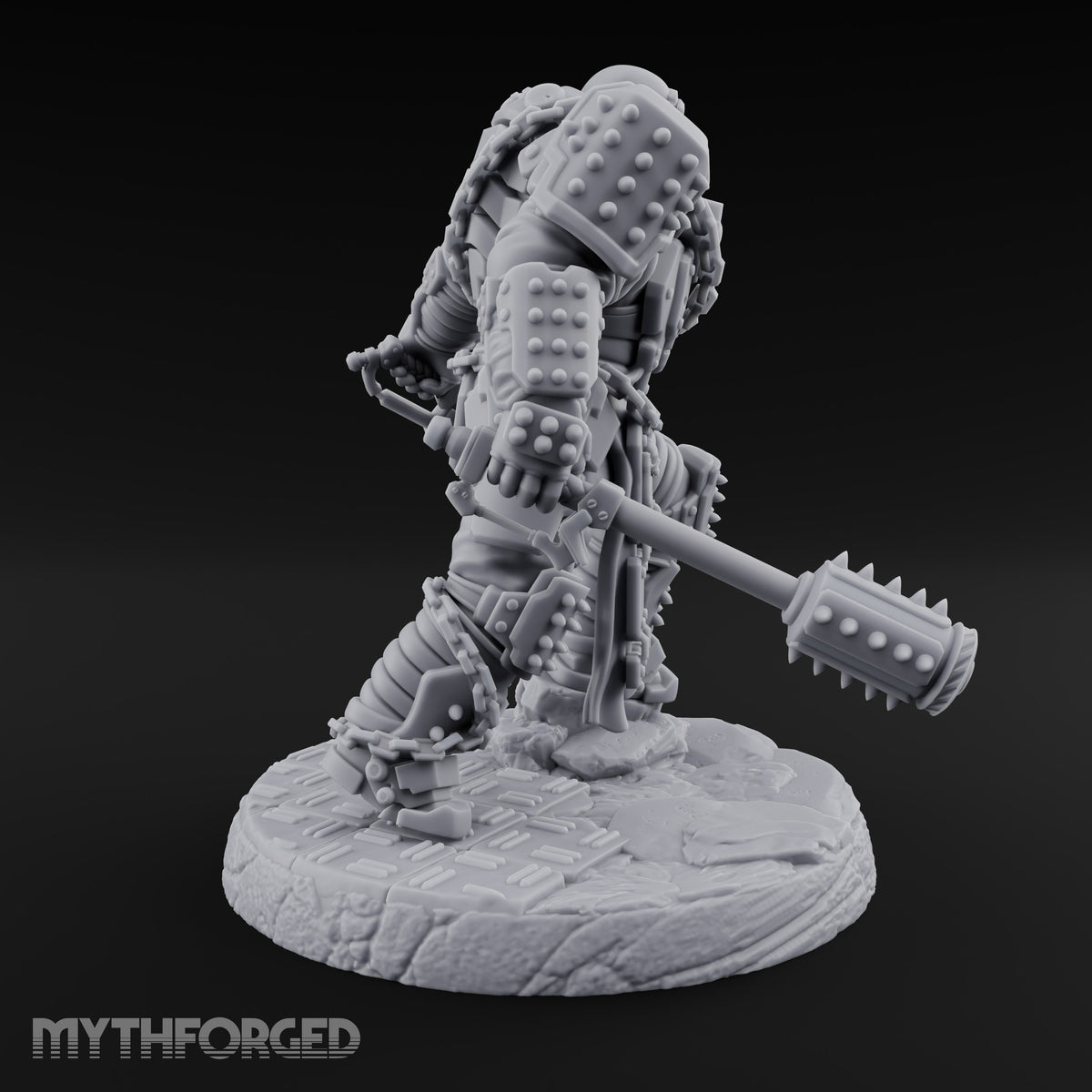Chains Rattling, Spikes Leading Human Heavy Infantry Soldiers — A · Standard