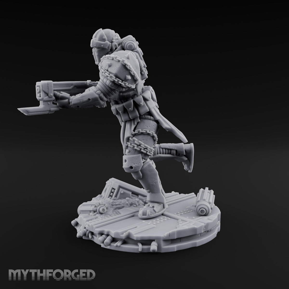 Light on Armour, Heavy on Spikes Human Light Infantry Soldier E