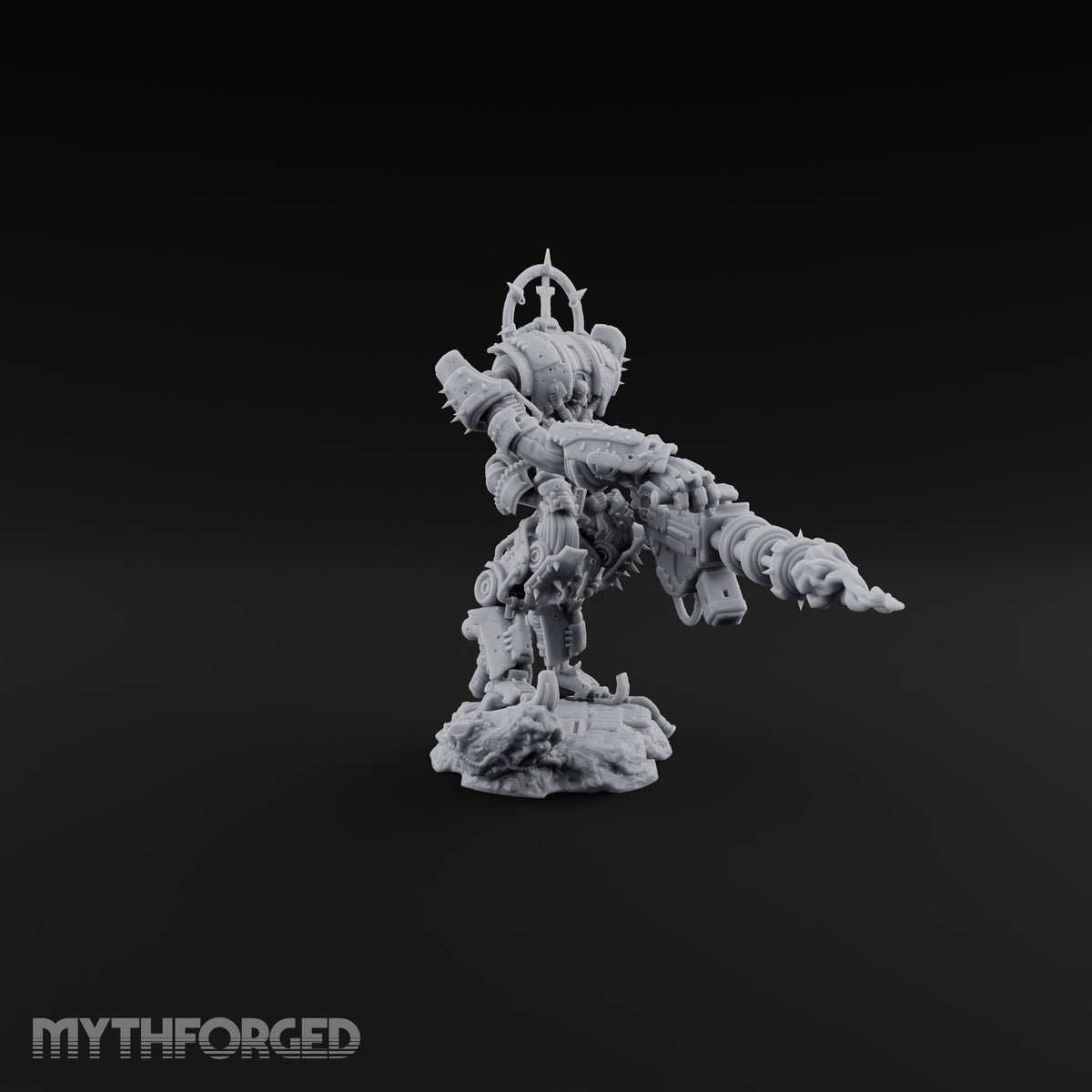 Pilot Light of Faith Warforged Mech Suit Sentinels — A · FX