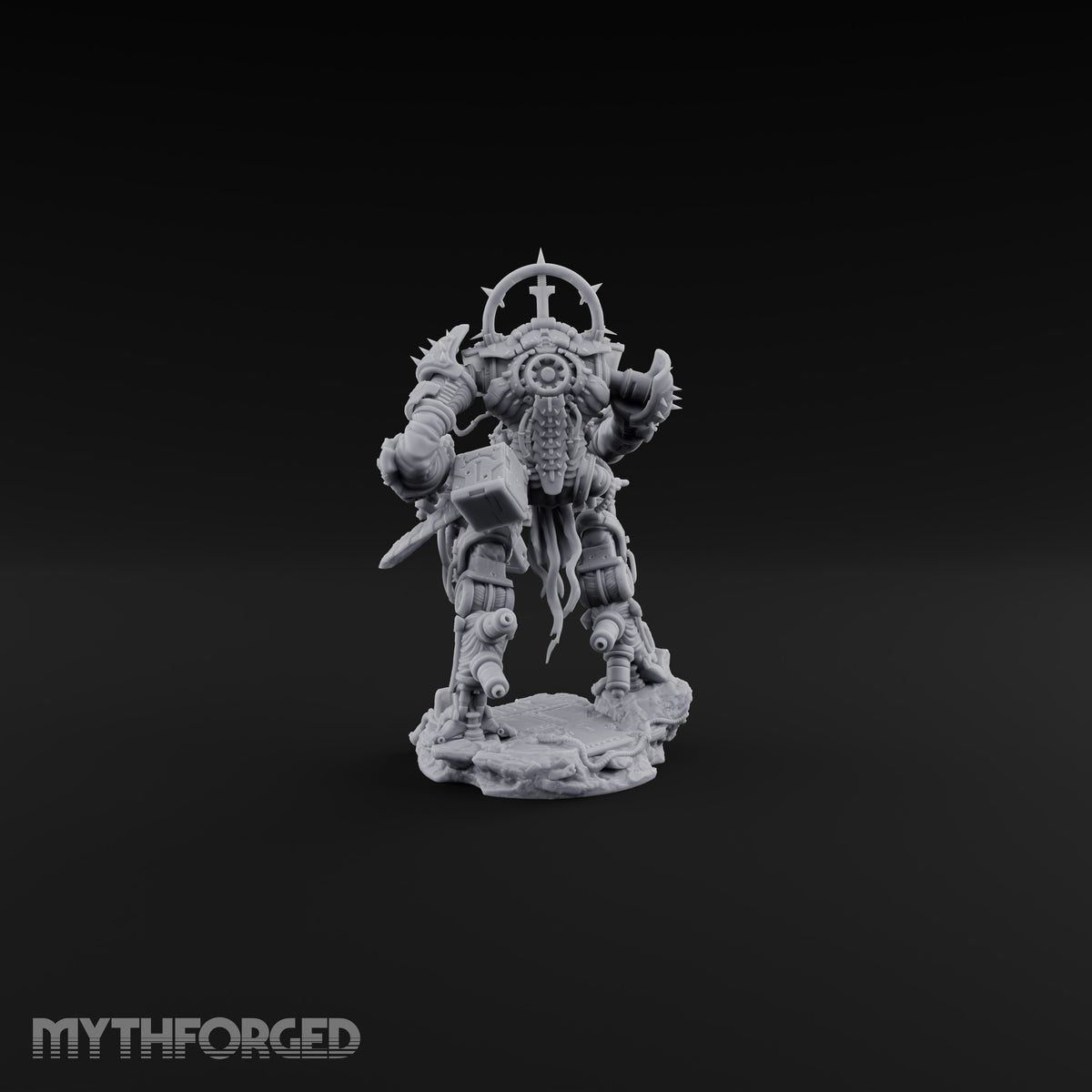 Pilot Light of Faith Warforged Mech Suit Sentinel A — FX