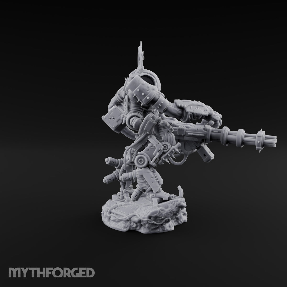 Pilot Light of Faith Warforged Mech Suit Sentinels — A · No FX