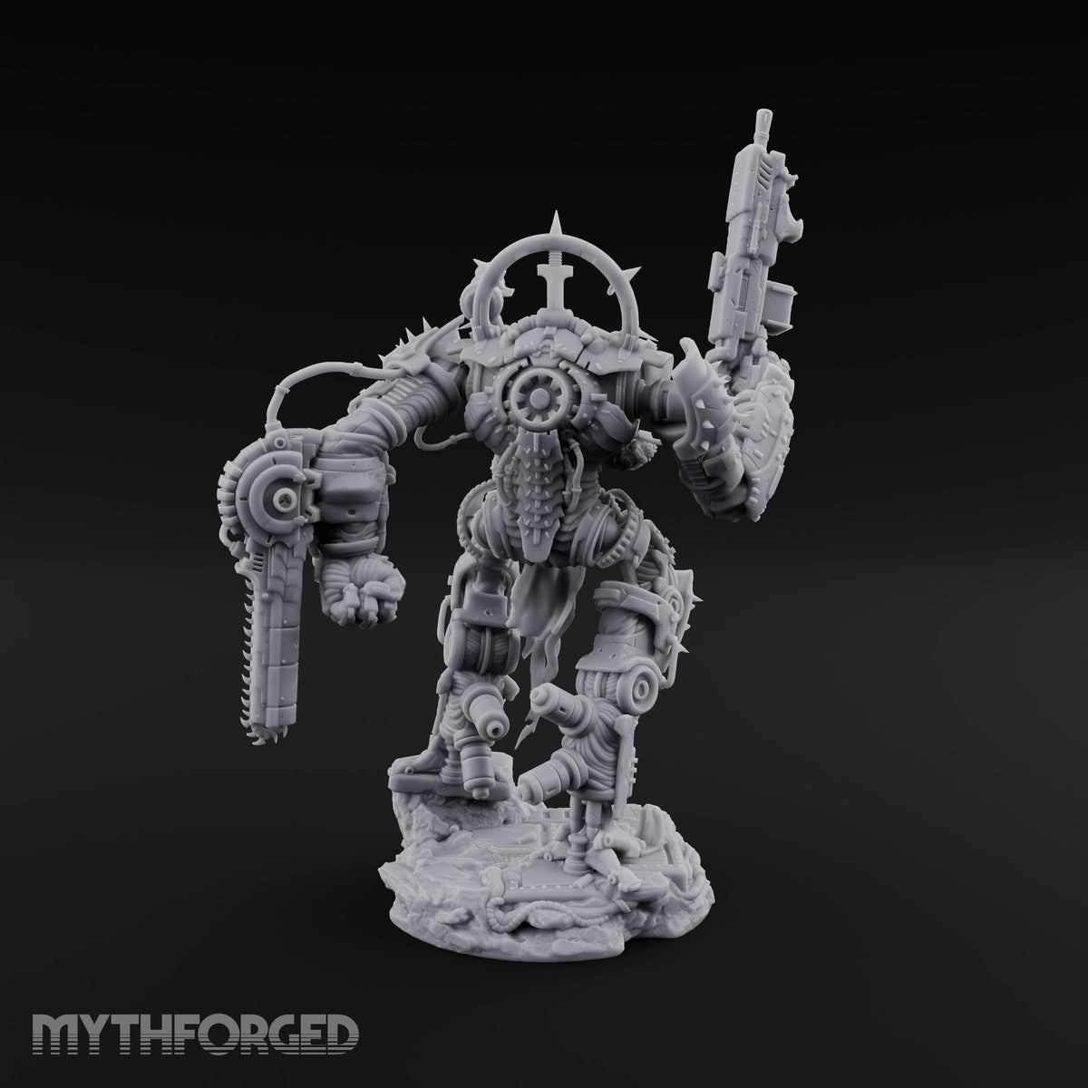 Pilot Light of Faith Warforged Mech Suit Sentinel B