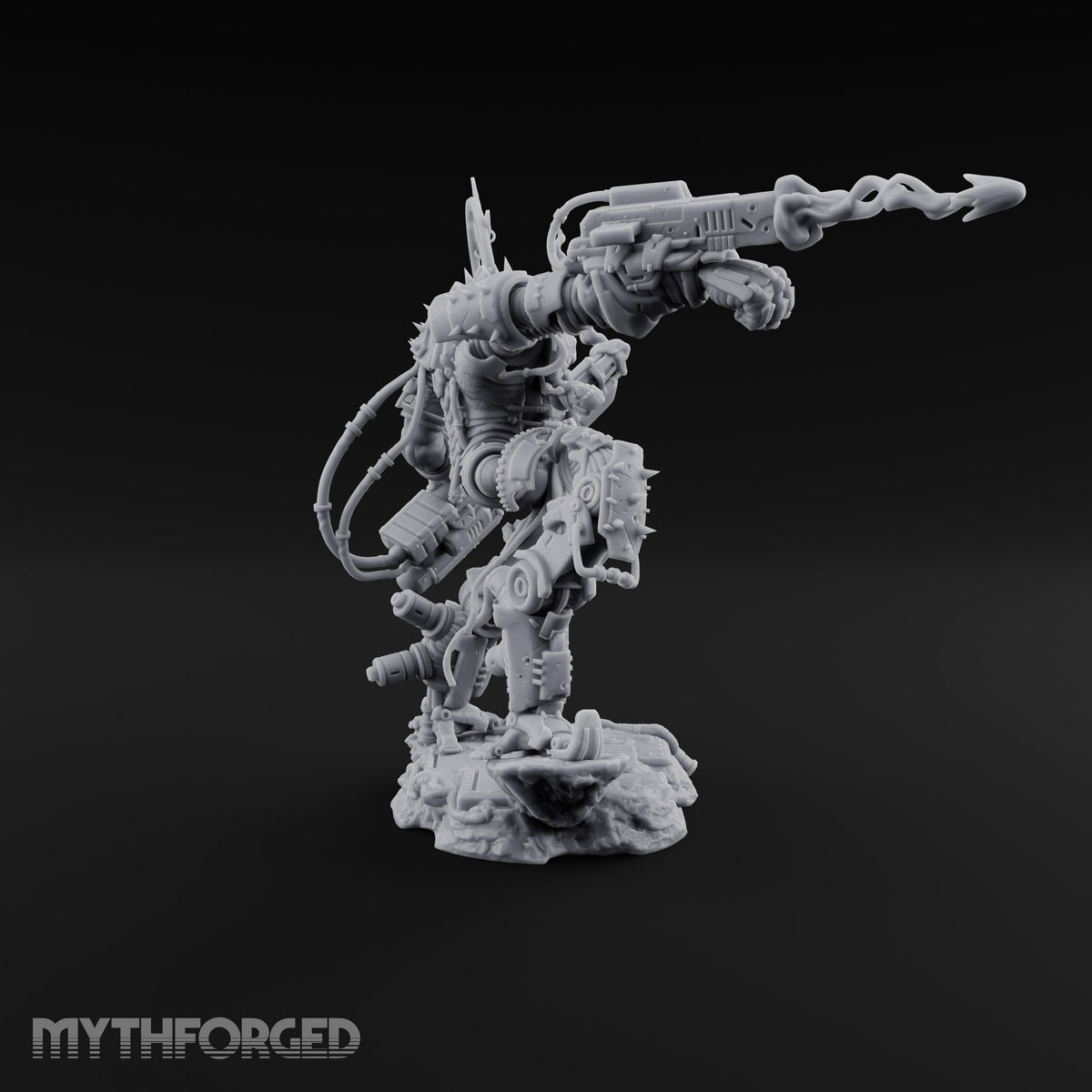 Pilot Light of Faith Warforged Mech Suit Sentinel C — FX