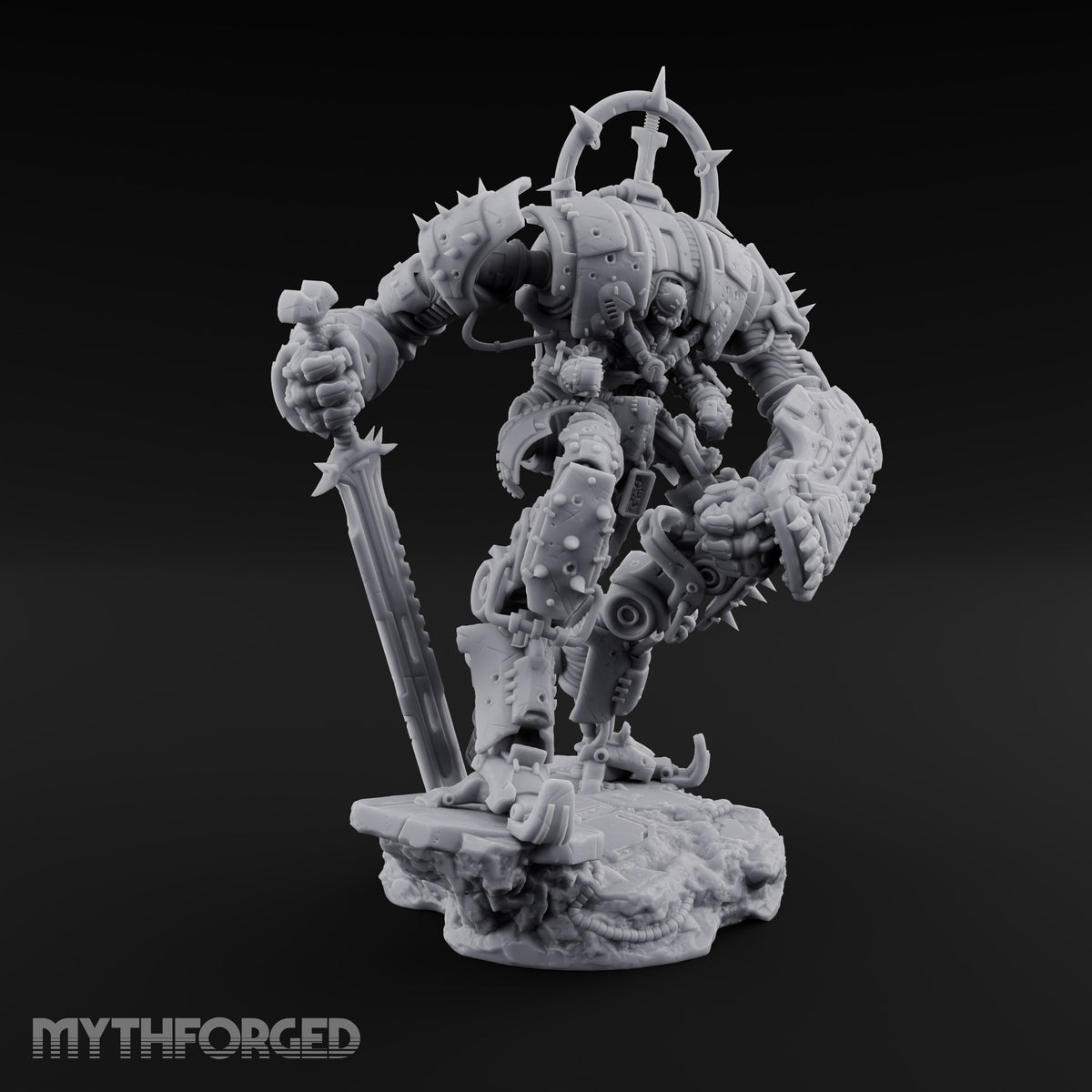 Pilot Light of Faith Warforged Mech Suit Sentinels — D · No FX