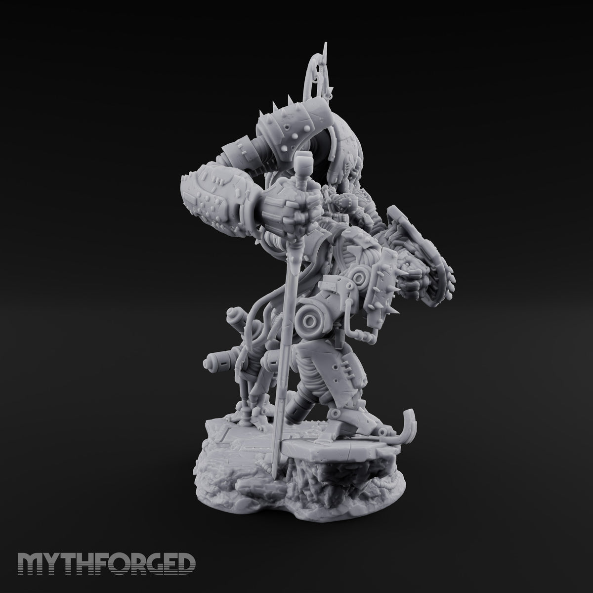 Pilot Light of Faith Warforged Mech Suit Sentinel D