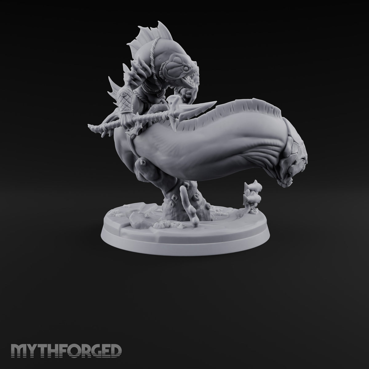The Undertow Goes to War Kuo-toa Giant Moray Eel Riders — A · Bare-headed