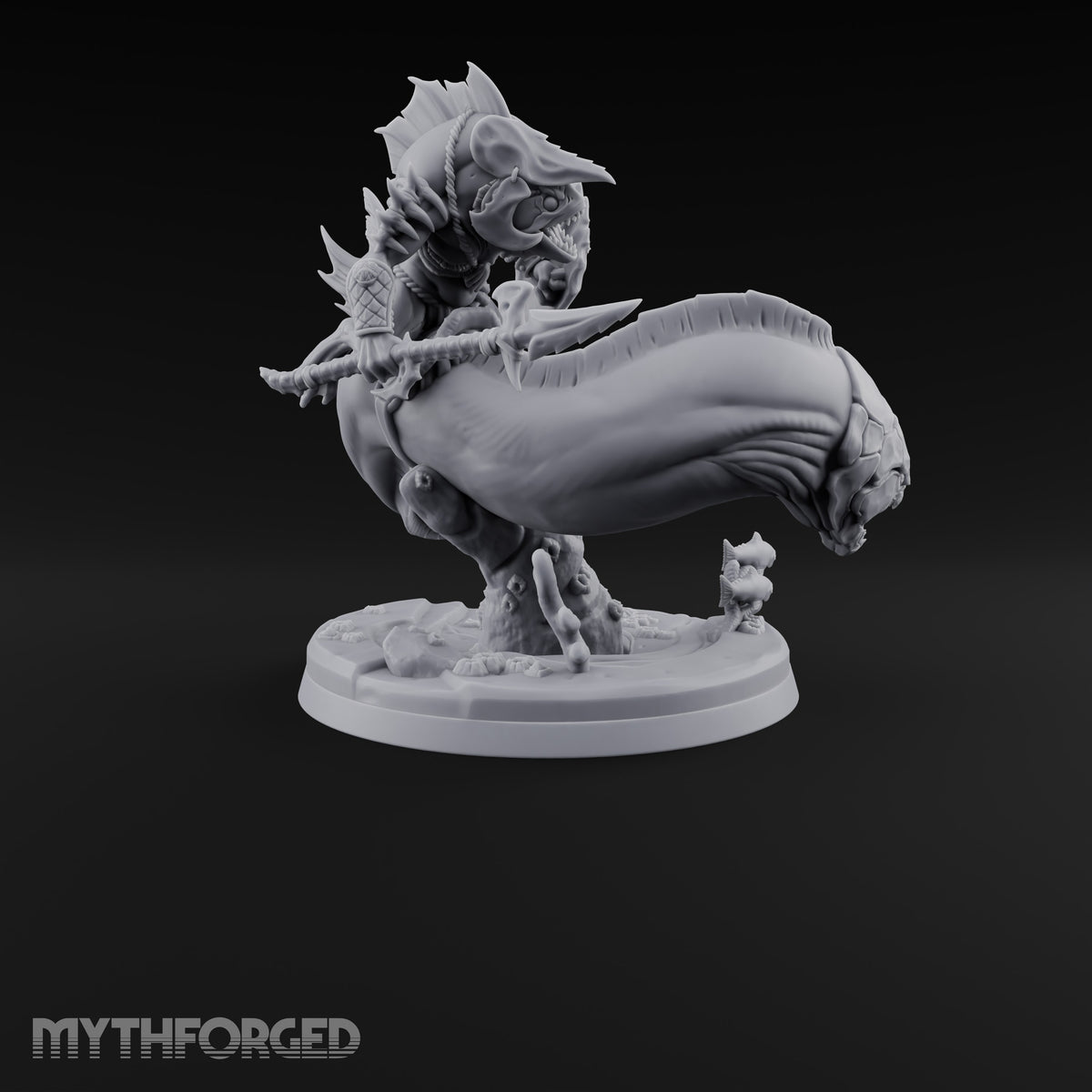 The Undertow Goes to War Kuo-toa Giant Moray Eel Riders — A · Helmeted
