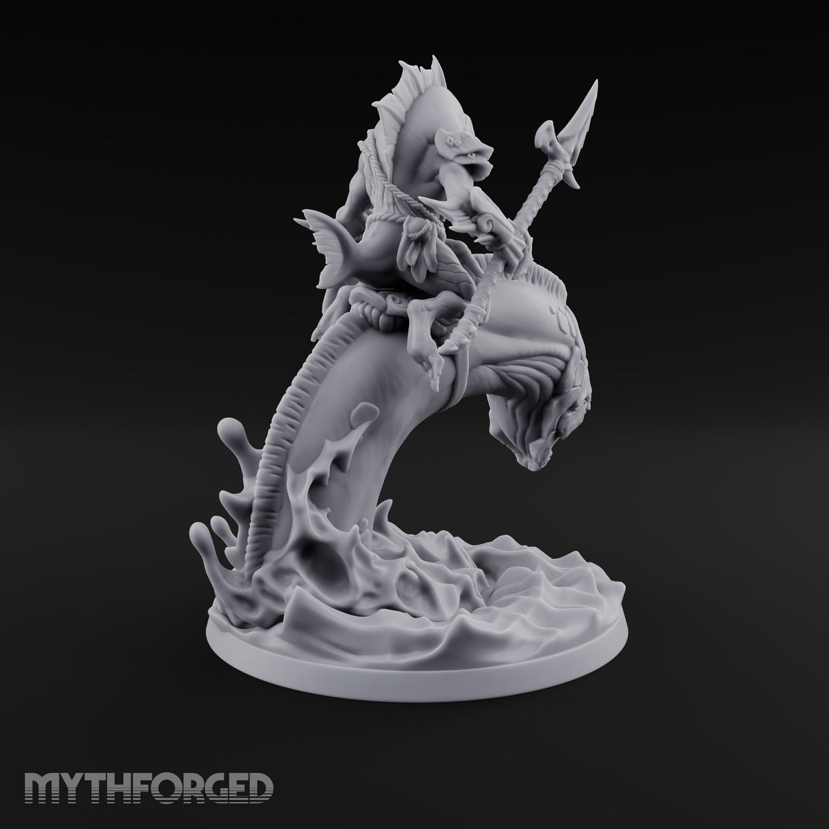 The Undertow Goes to War Kuo-toa Giant Moray Eel Rider D — Bare-headed