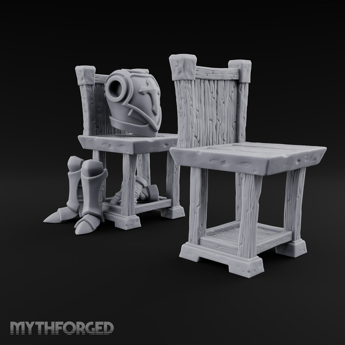 Open for Fittings Wooden Armourer Workbenches