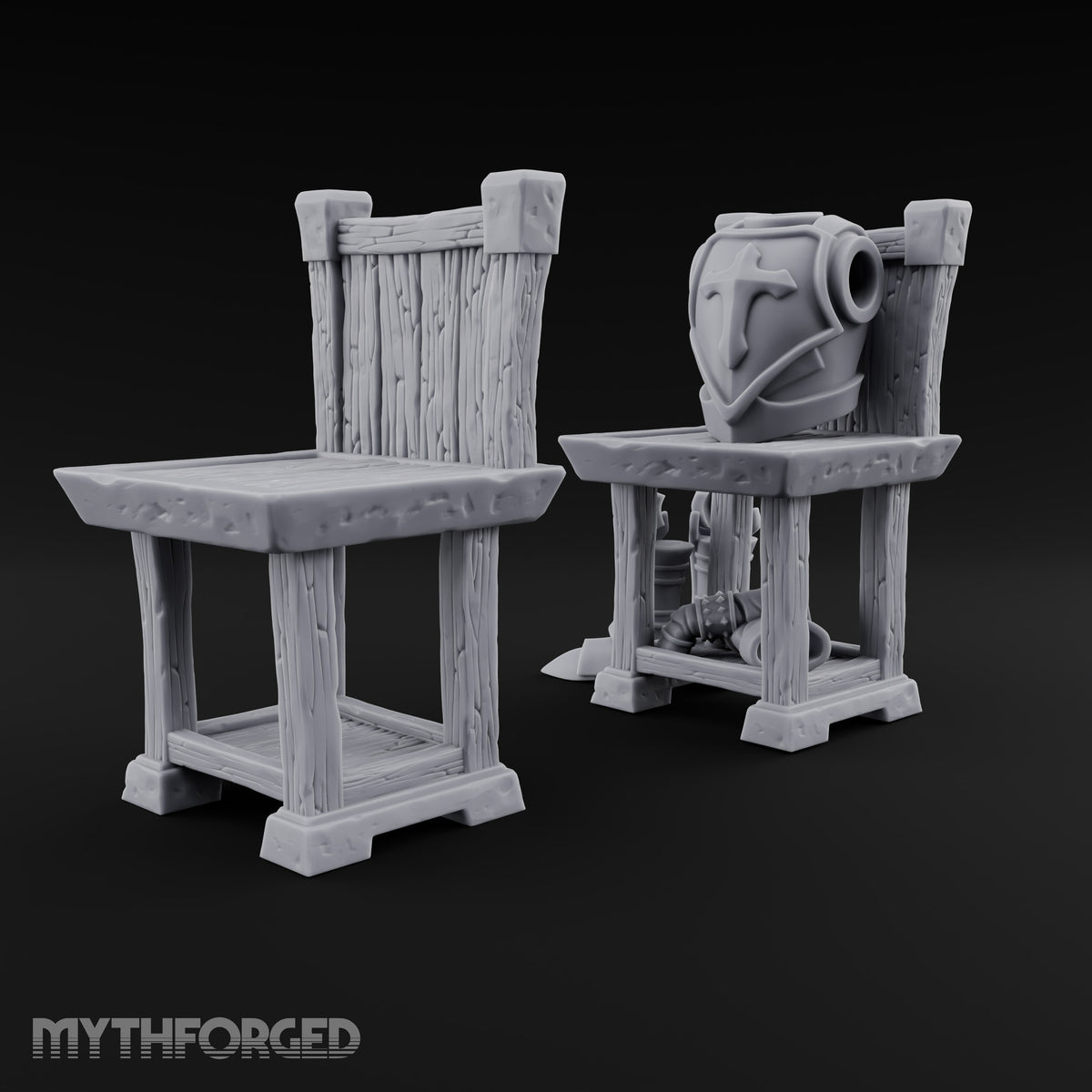 Open for Fittings Wooden Armourer Workbenches
