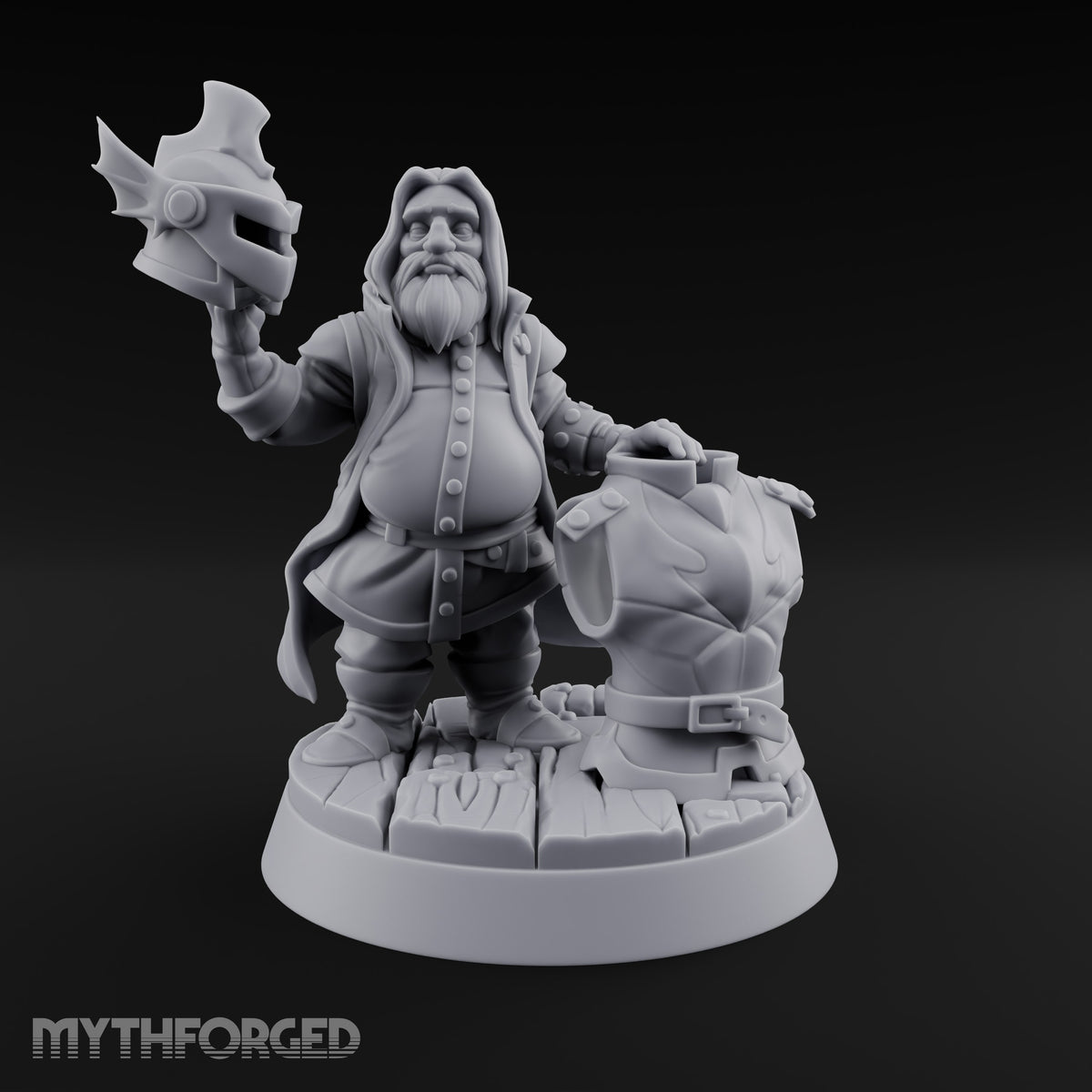 Try the Helm, Mind the Price Dwarf Armour Merchant