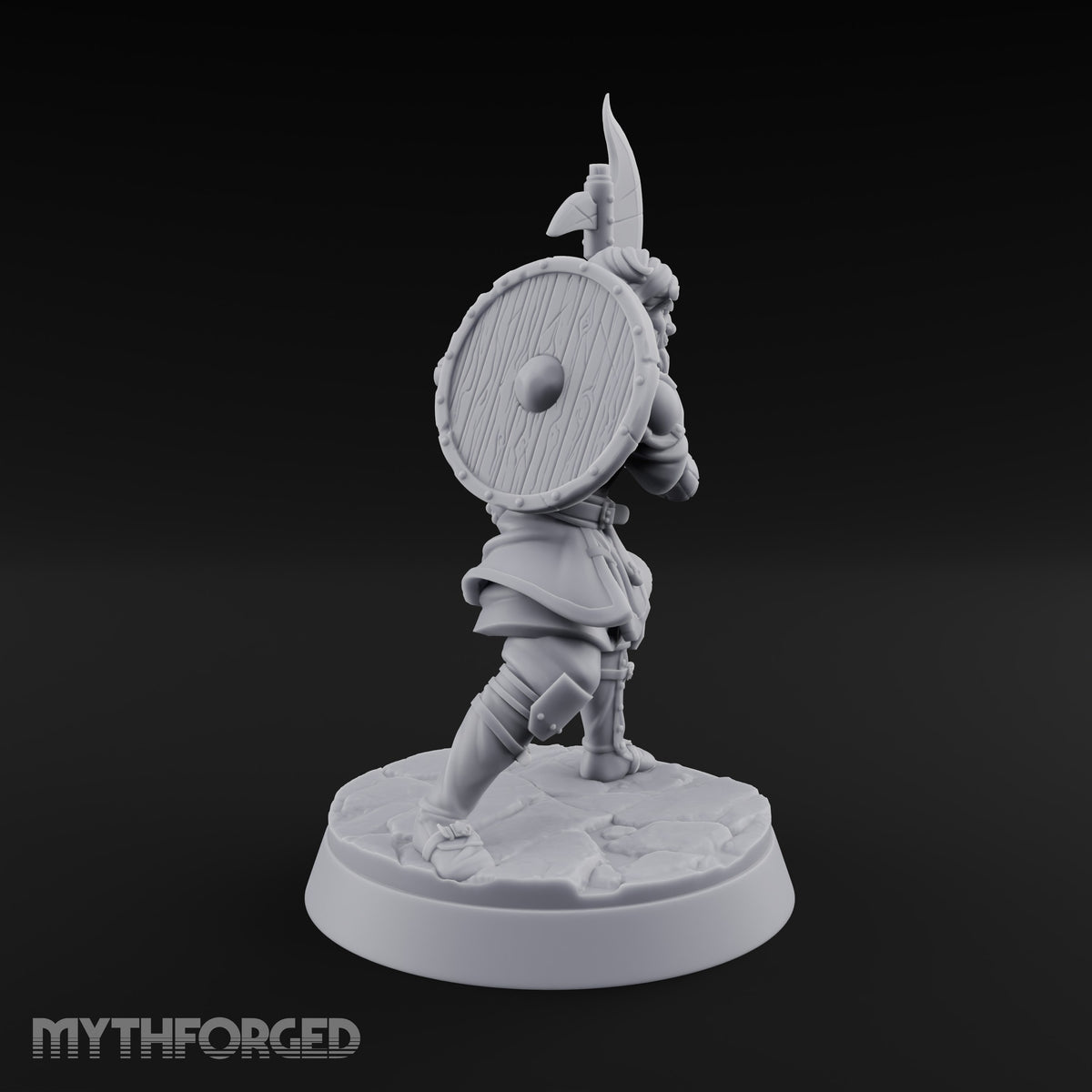Mismatched Armoury, Matching Resolve Human Knight A — Glaive