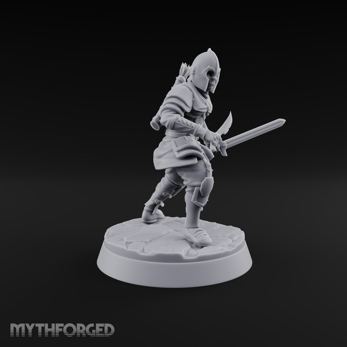 Mismatched Armoury, Matching Resolve Human Knight B — Daggers