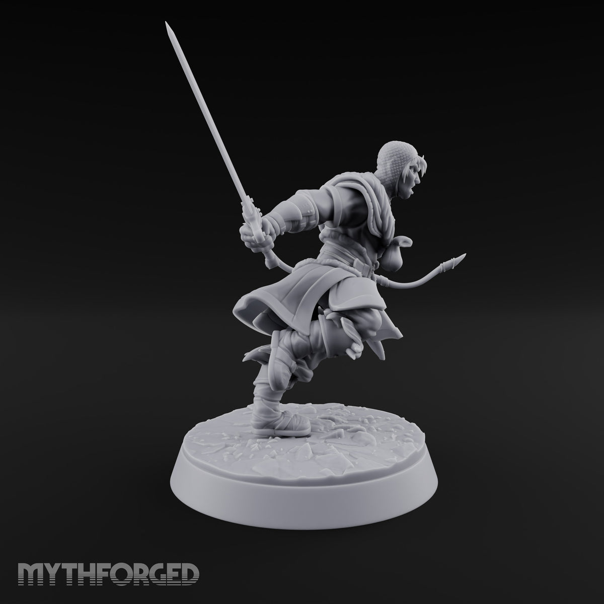 Muster Roll Misfits Human Soldier A — Sword & Whip