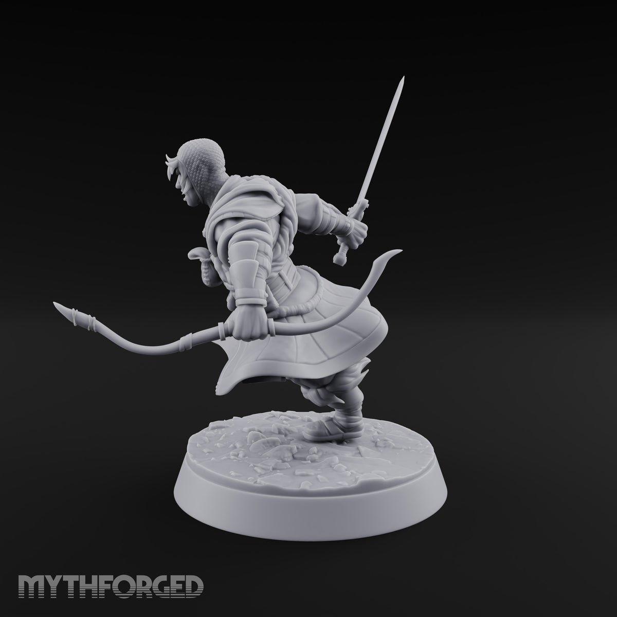 Muster Roll Misfits Human Soldier A — Sword & Whip