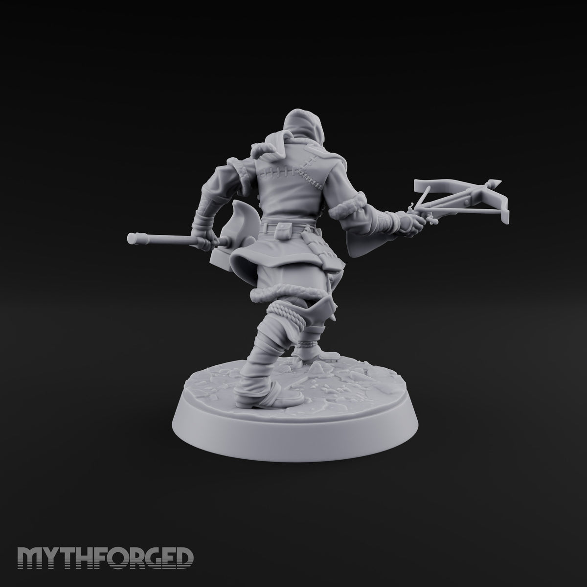 Muster Roll Misfits Human Soldier C — Crossbow & Hammer