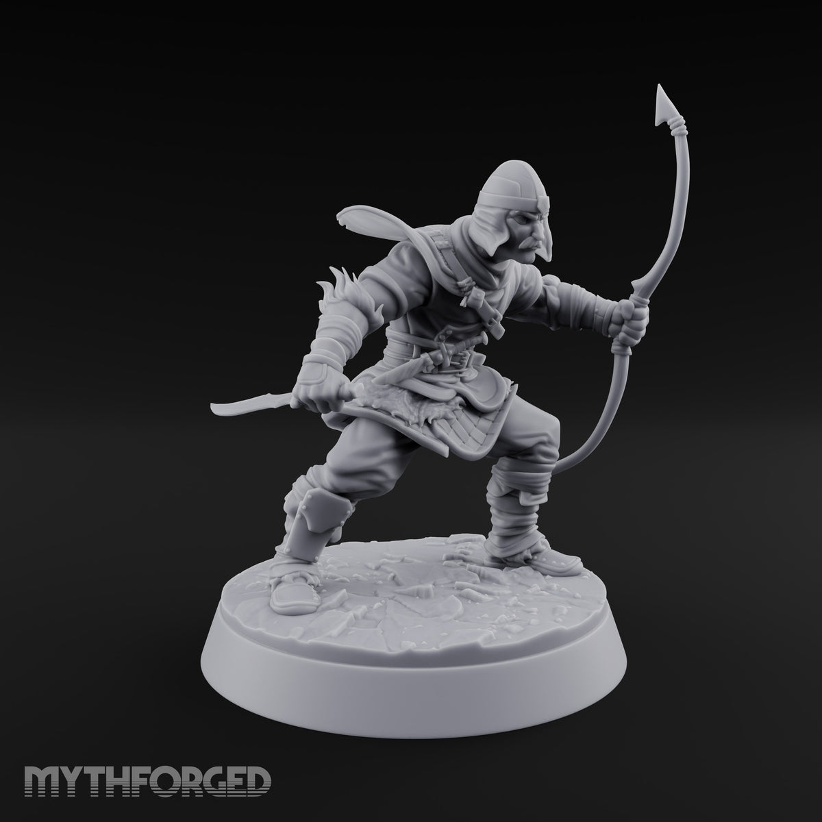 Muster Roll Misfits Human Soldier D — Bow & Dagger