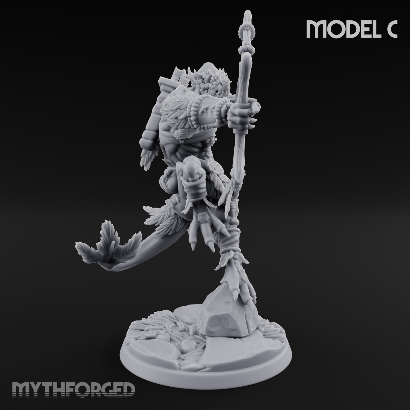 Arrow Nocking Lizardfolk Archer C gallery 3