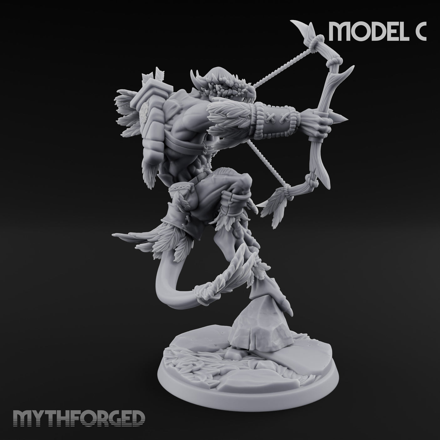 Arrow Nocking Lizardfolk Archer C gallery 4